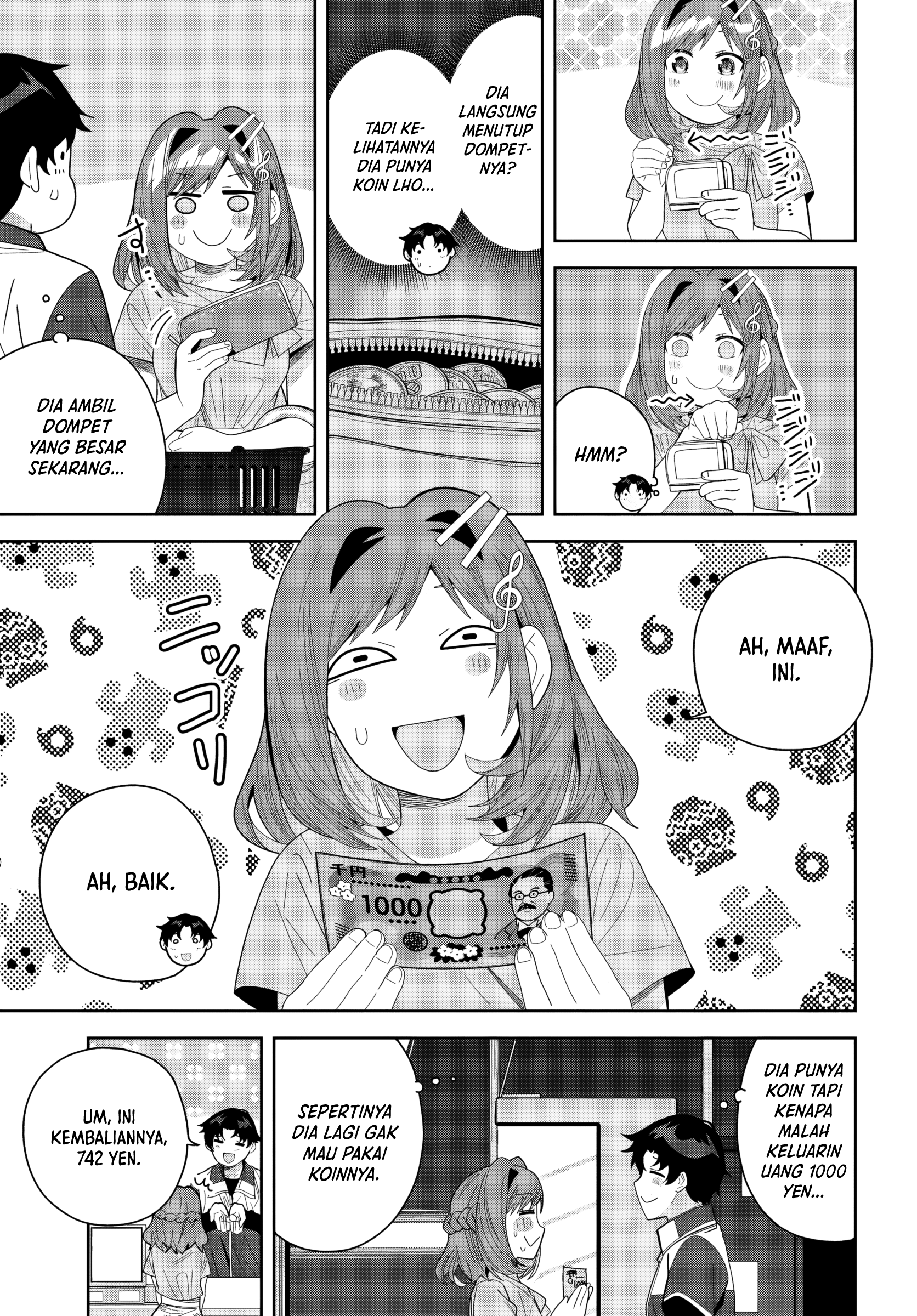 Classmate no Moto Idol ga, Tonikaku Kyodou Fushin nan desu. Chapter 24 - halaman 5