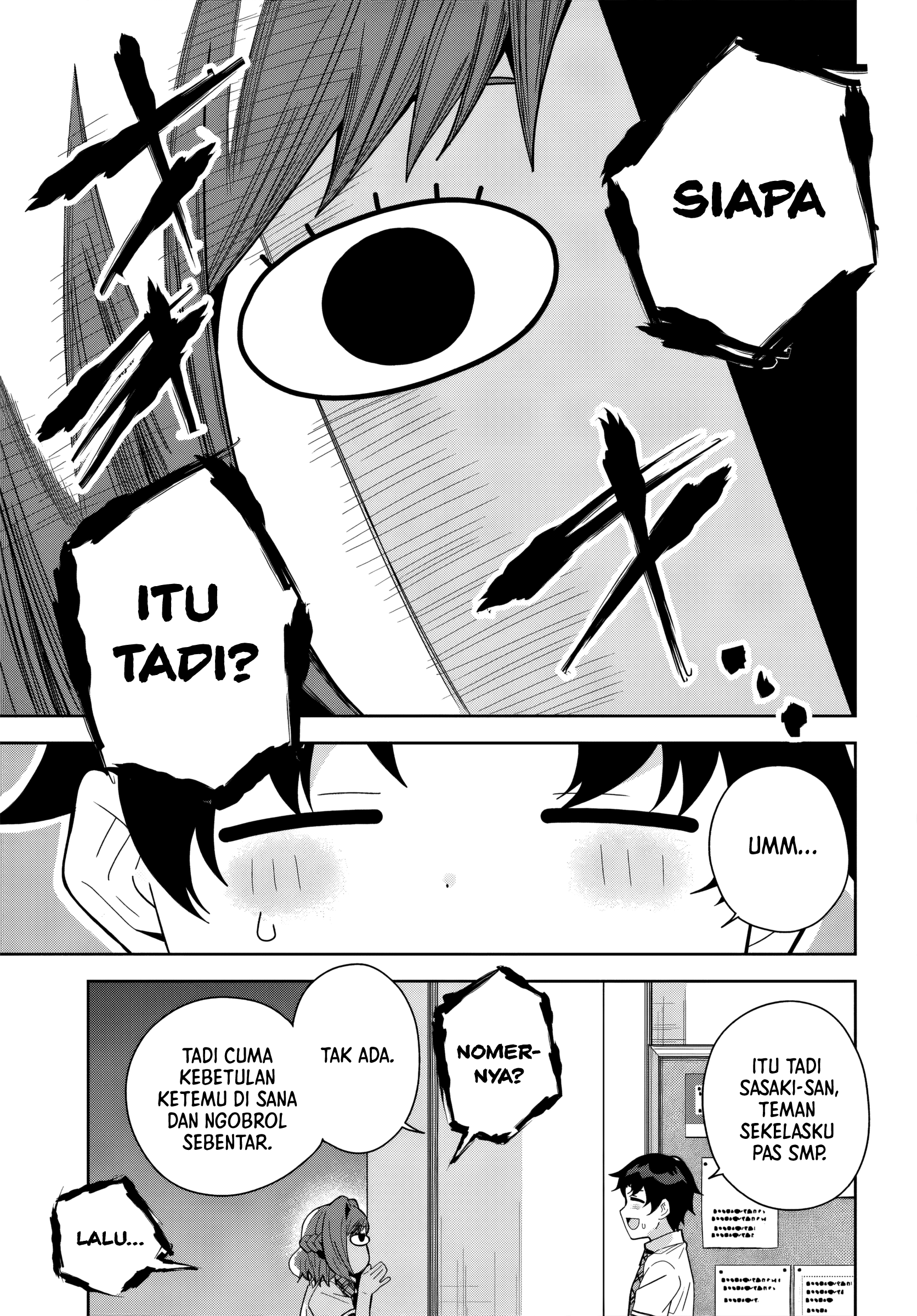 Classmate no Moto Idol ga, Tonikaku Kyodou Fushin nan desu. Chapter 25 - halaman 1