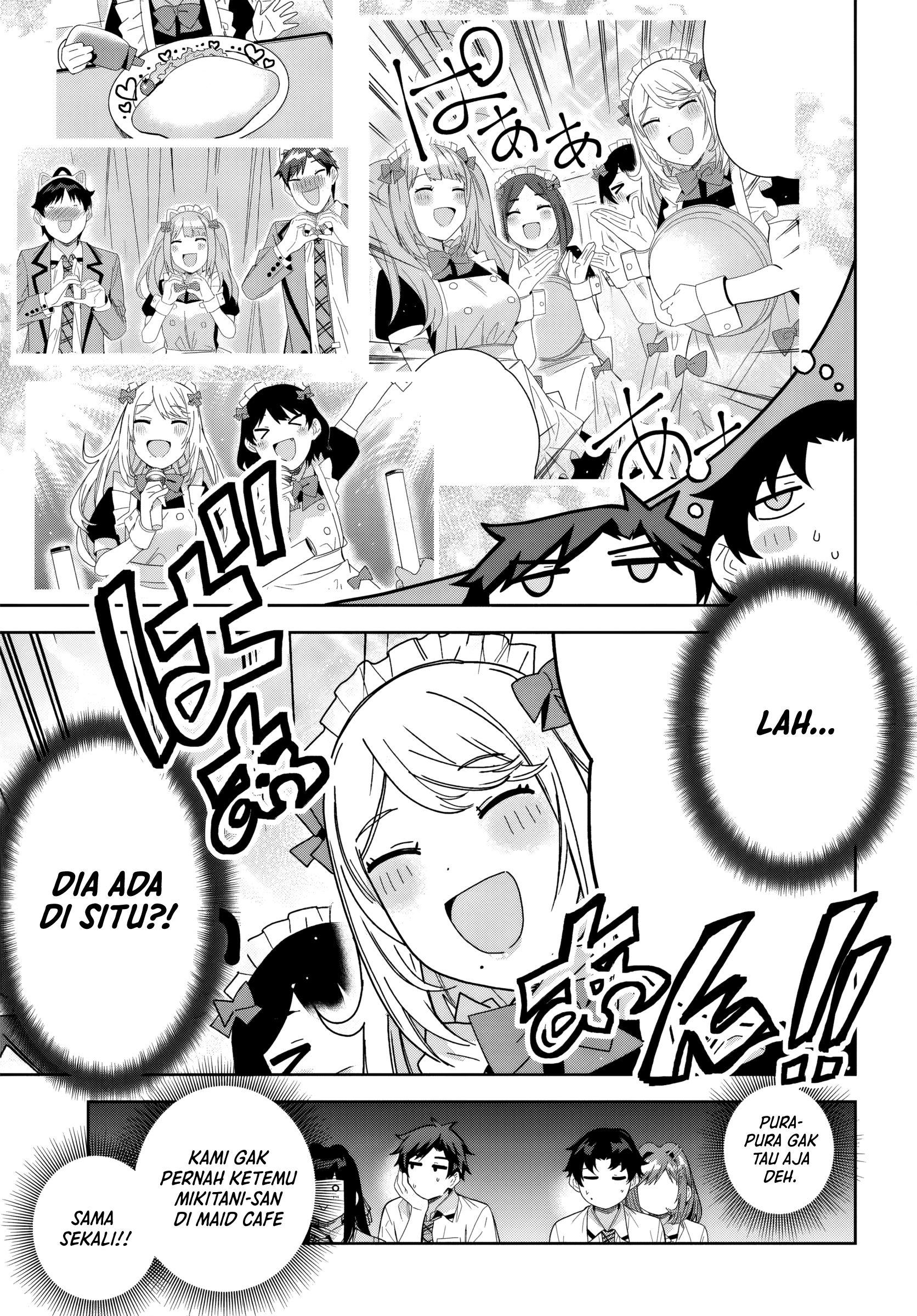 Classmate no Moto Idol ga, Tonikaku Kyodou Fushin nan desu. Chapter 25 - halaman 13
