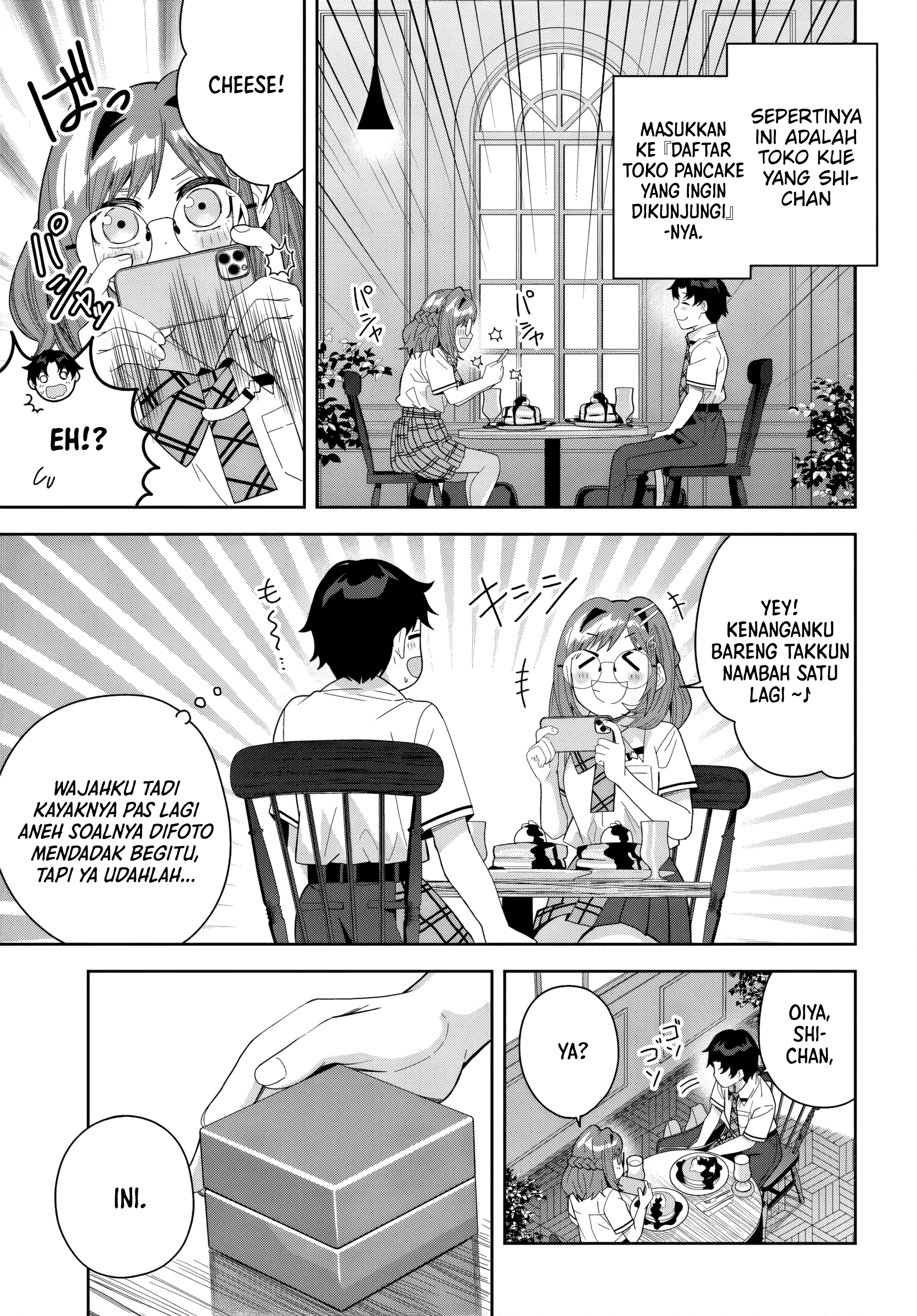 Classmate no Moto Idol ga, Tonikaku Kyodou Fushin nan desu. Chapter 25 - halaman 5