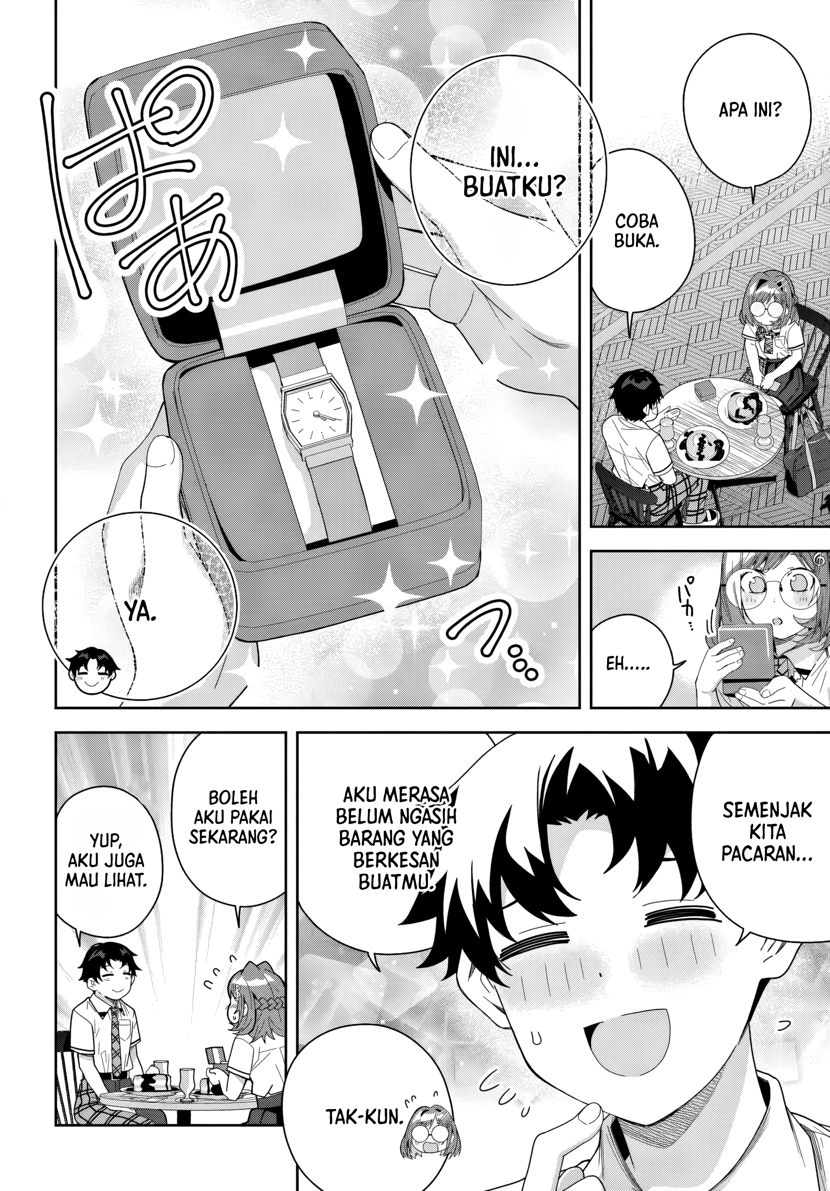 Classmate no Moto Idol ga, Tonikaku Kyodou Fushin nan desu. Chapter 25 - halaman 6