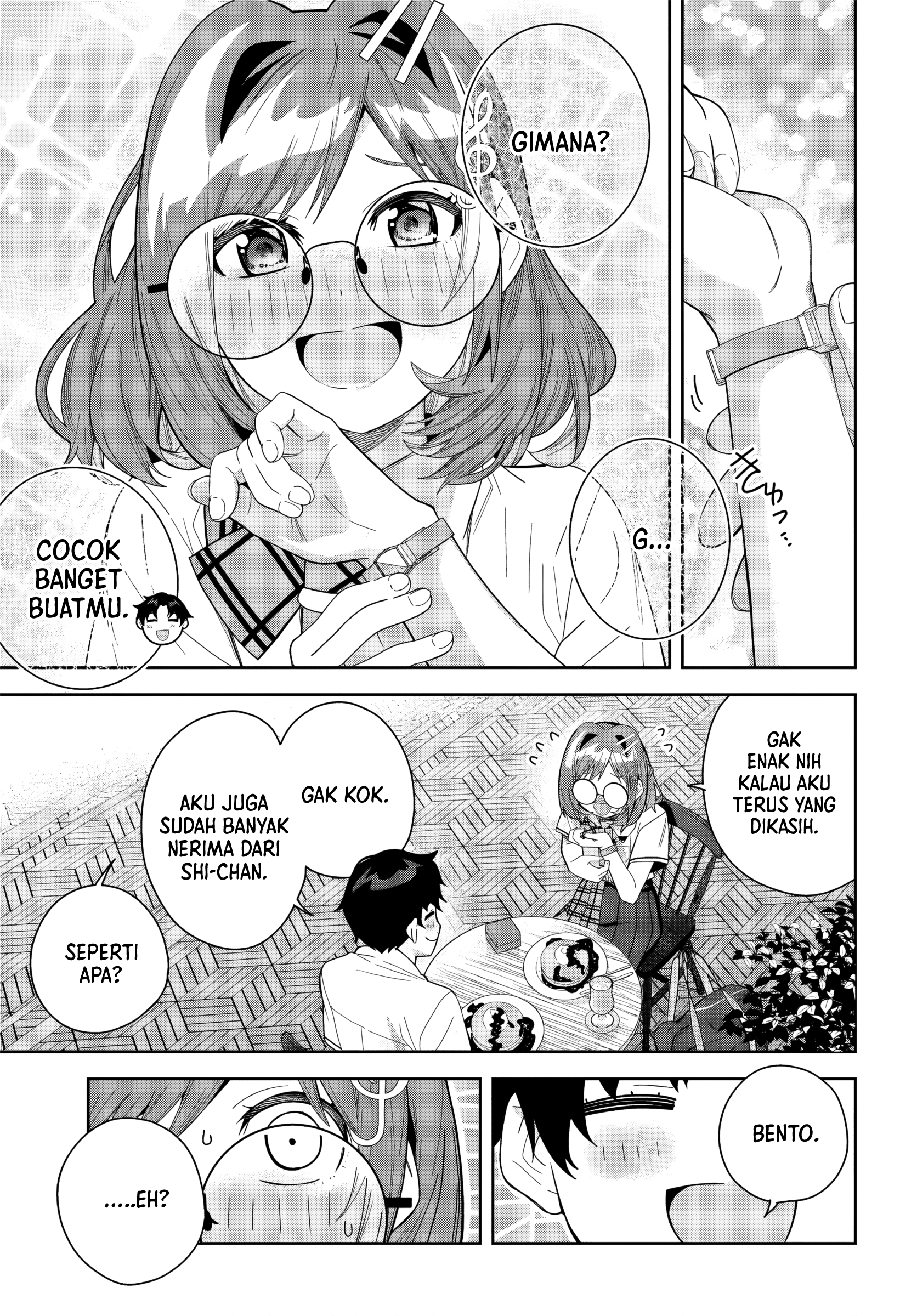 Classmate no Moto Idol ga, Tonikaku Kyodou Fushin nan desu. Chapter 25 - halaman 7