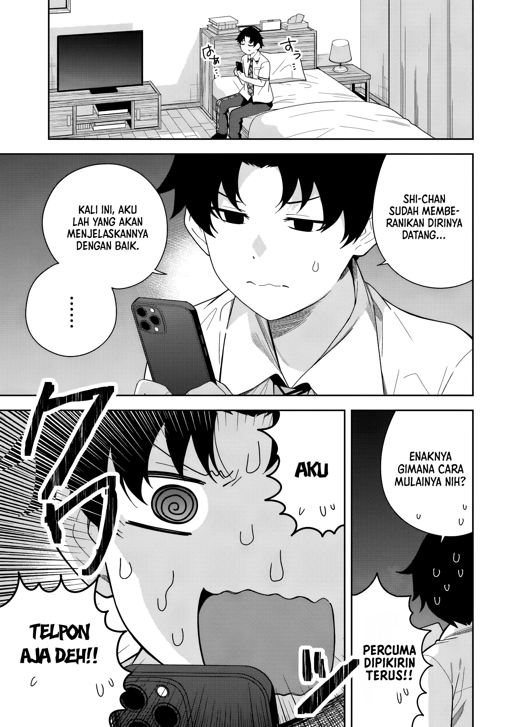 Classmate no Moto Idol ga, Tonikaku Kyodou Fushin nan desu. Chapter 26 - halaman 13