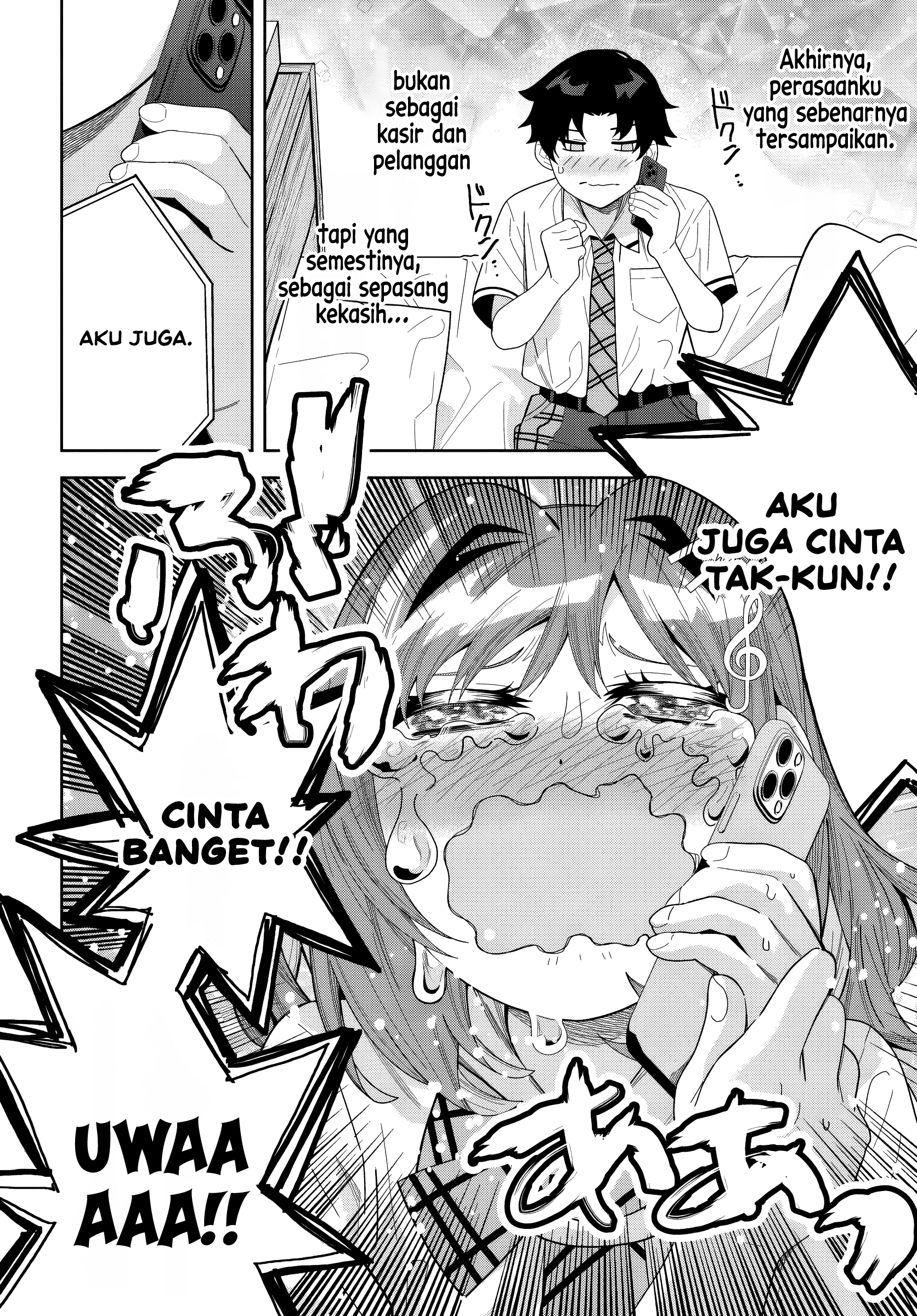 Classmate no Moto Idol ga, Tonikaku Kyodou Fushin nan desu. Chapter 26 - halaman 18