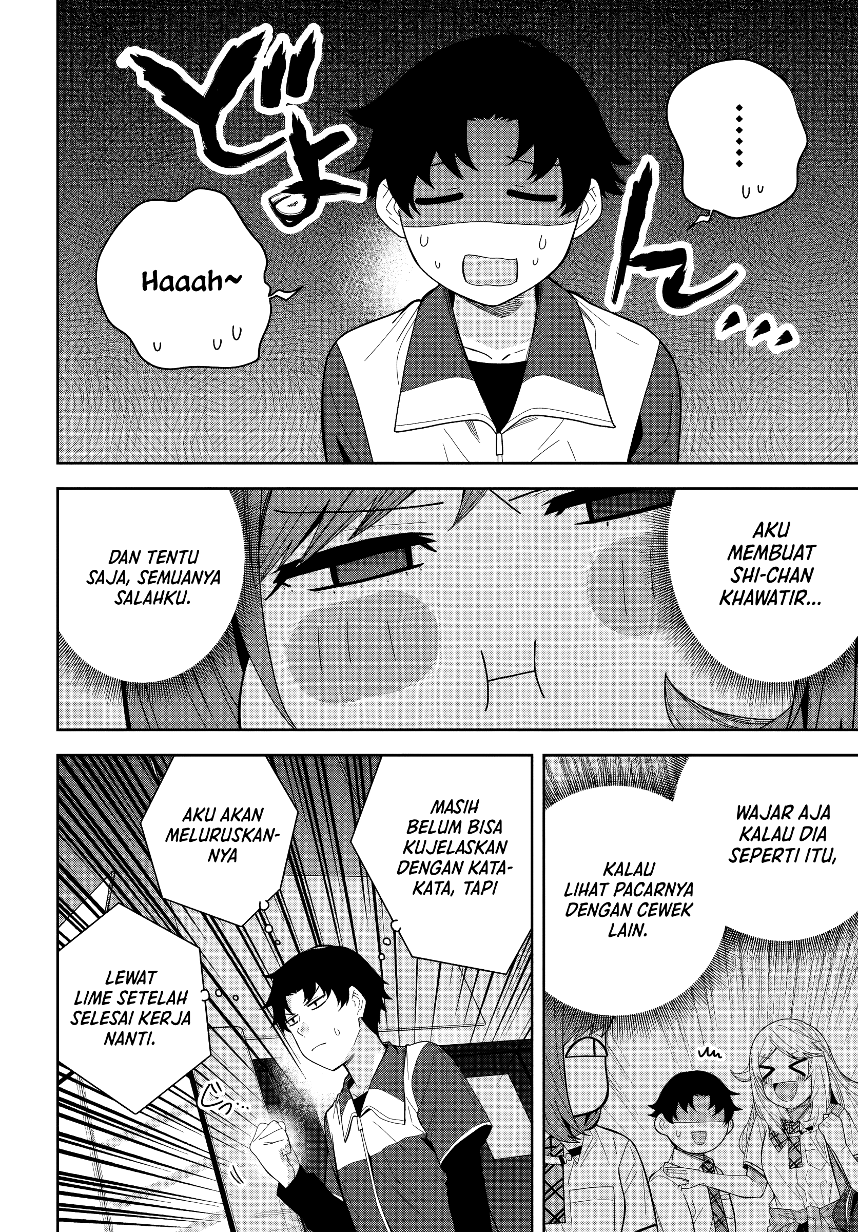 Classmate no Moto Idol ga, Tonikaku Kyodou Fushin nan desu. Chapter 26 - halaman 2