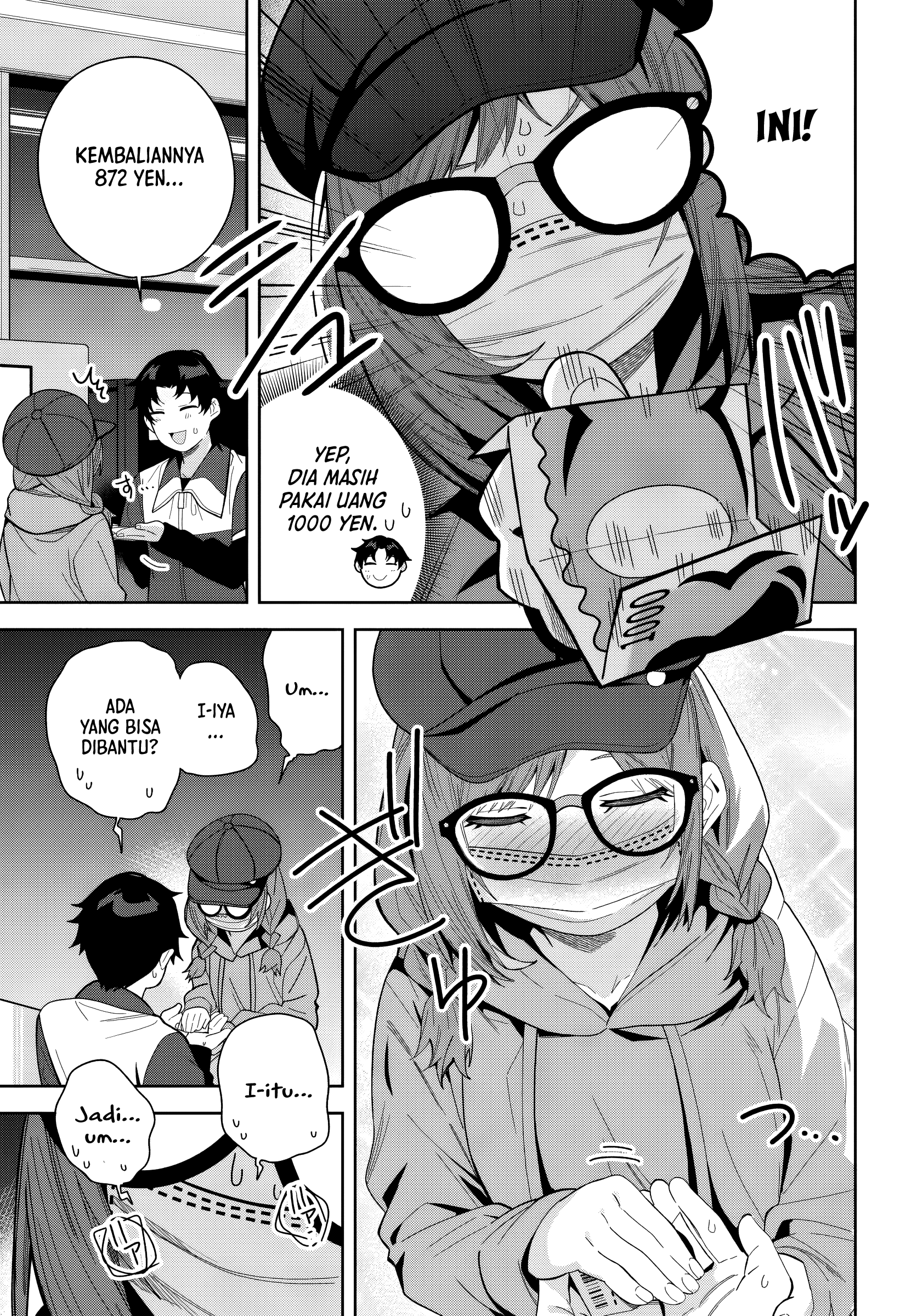 Classmate no Moto Idol ga, Tonikaku Kyodou Fushin nan desu. Chapter 26 - halaman 7