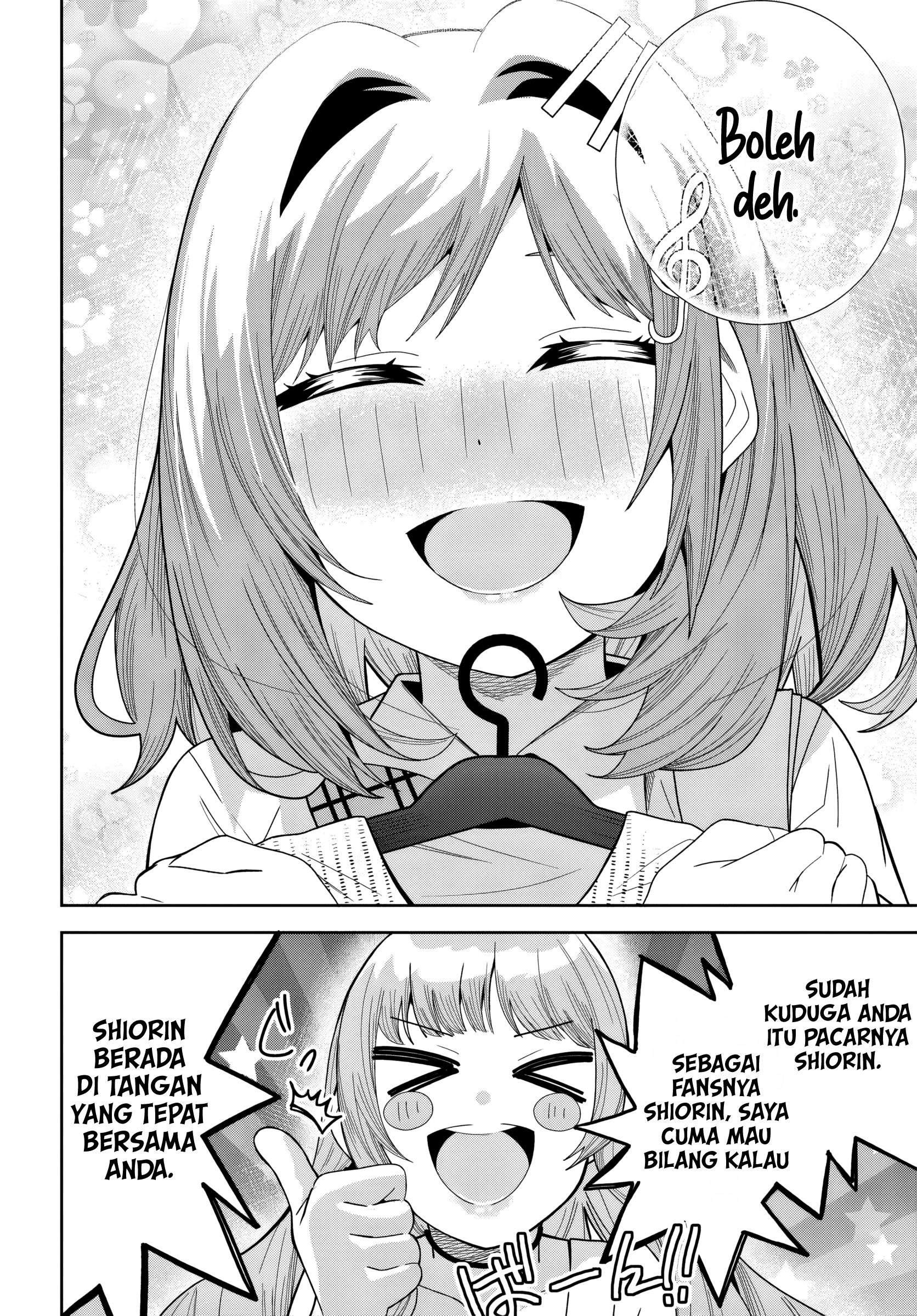 Classmate no Moto Idol ga, Tonikaku Kyodou Fushin nan desu. Chapter 27 - halaman 14