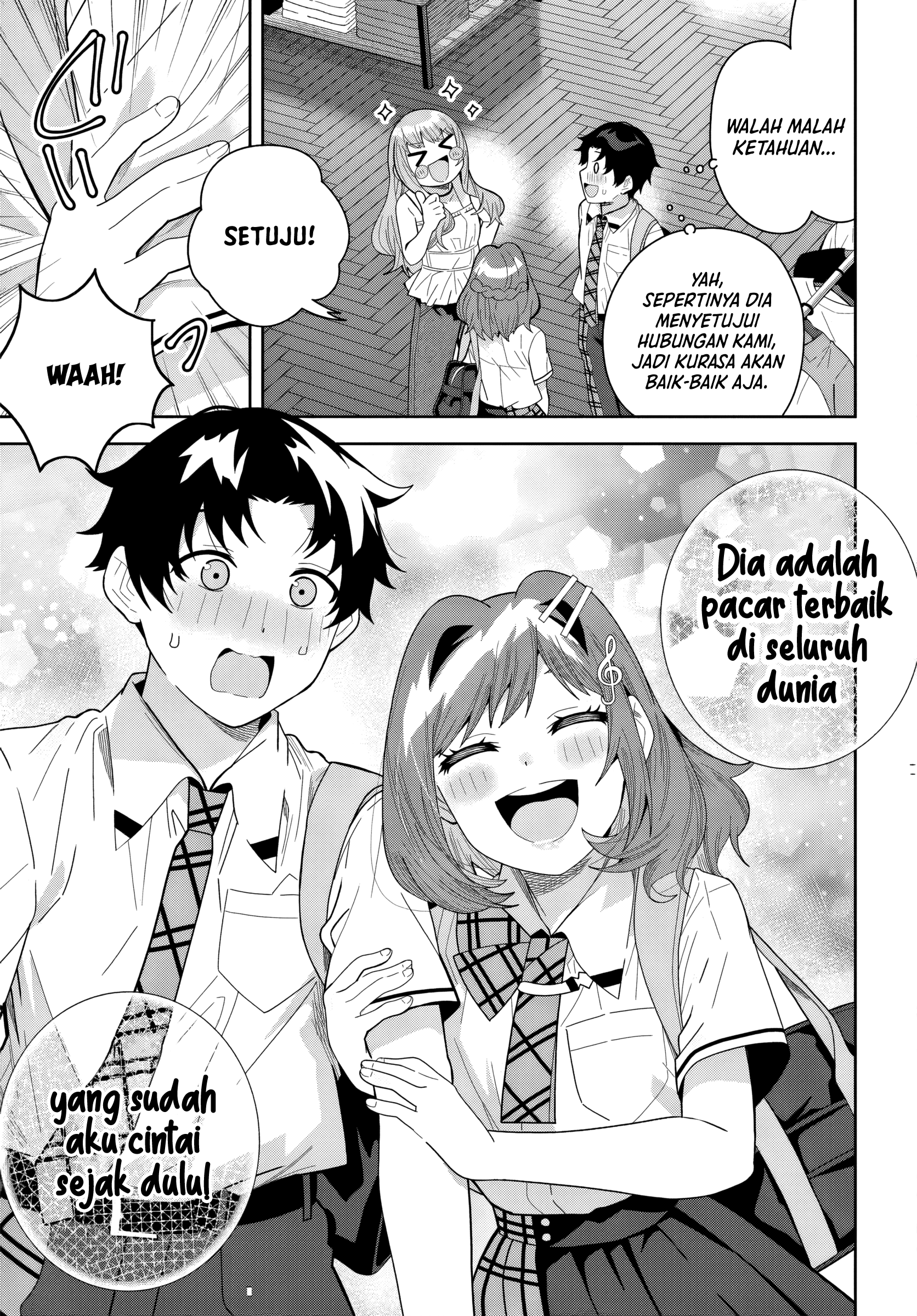 Classmate no Moto Idol ga, Tonikaku Kyodou Fushin nan desu. Chapter 27 - halaman 15