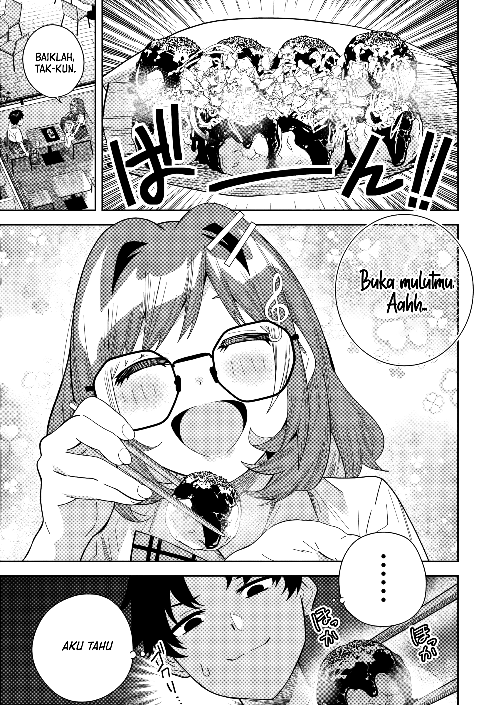 Classmate no Moto Idol ga, Tonikaku Kyodou Fushin nan desu. Chapter 27 - halaman 17
