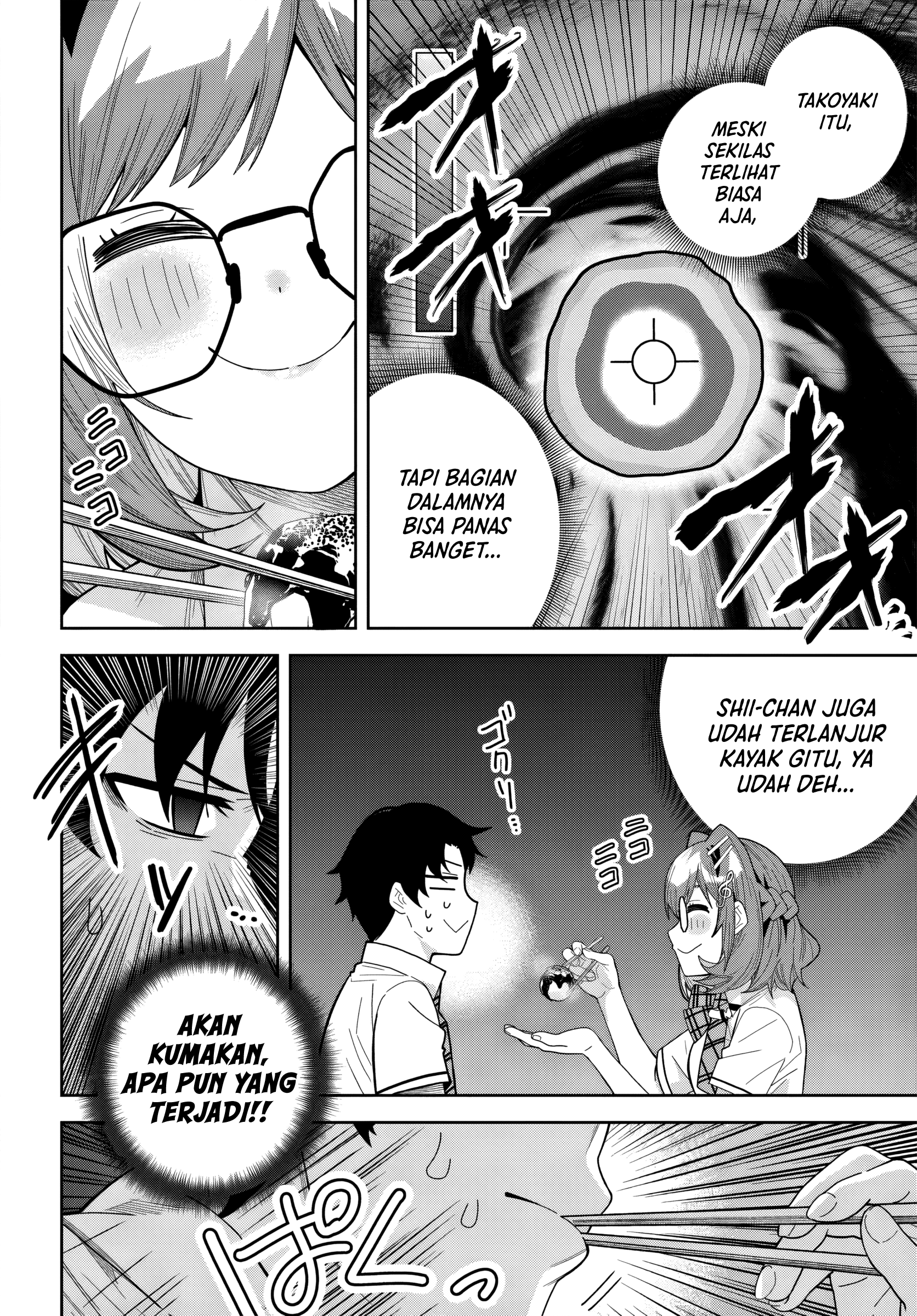 Classmate no Moto Idol ga, Tonikaku Kyodou Fushin nan desu. Chapter 27 - halaman 18