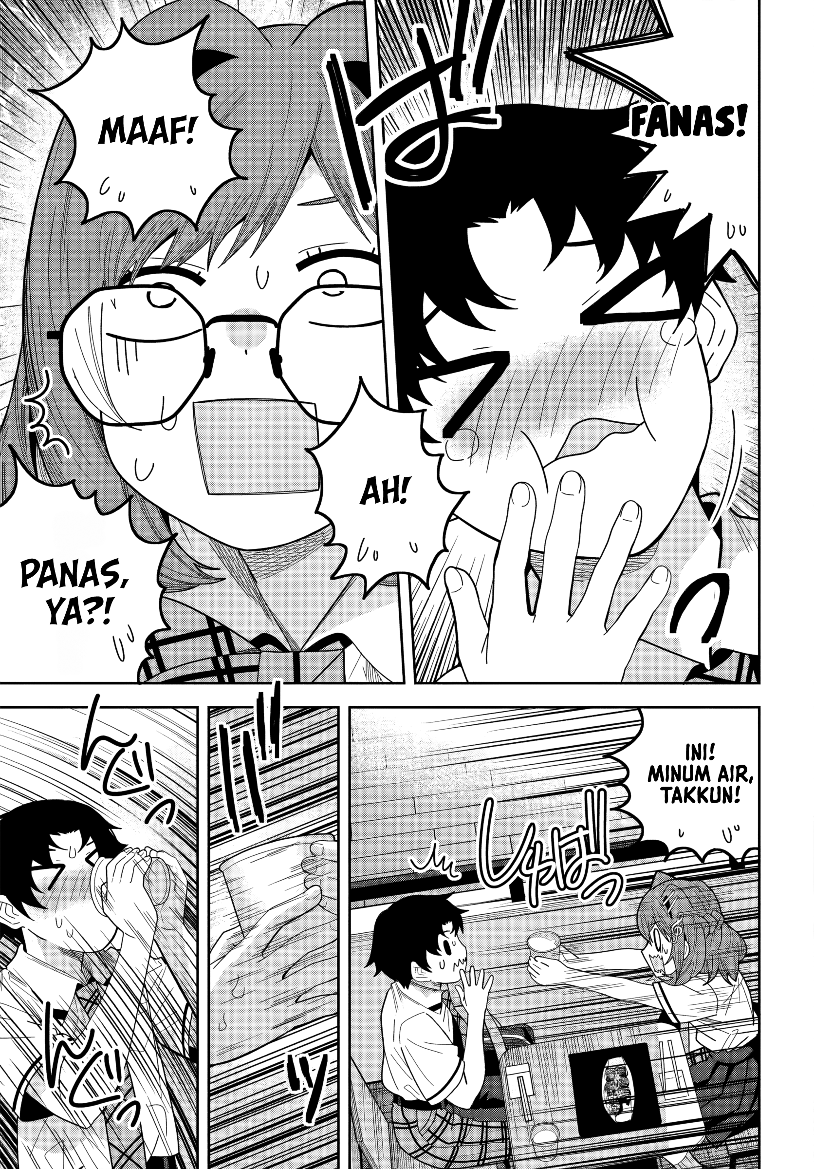 Classmate no Moto Idol ga, Tonikaku Kyodou Fushin nan desu. Chapter 27 - halaman 19