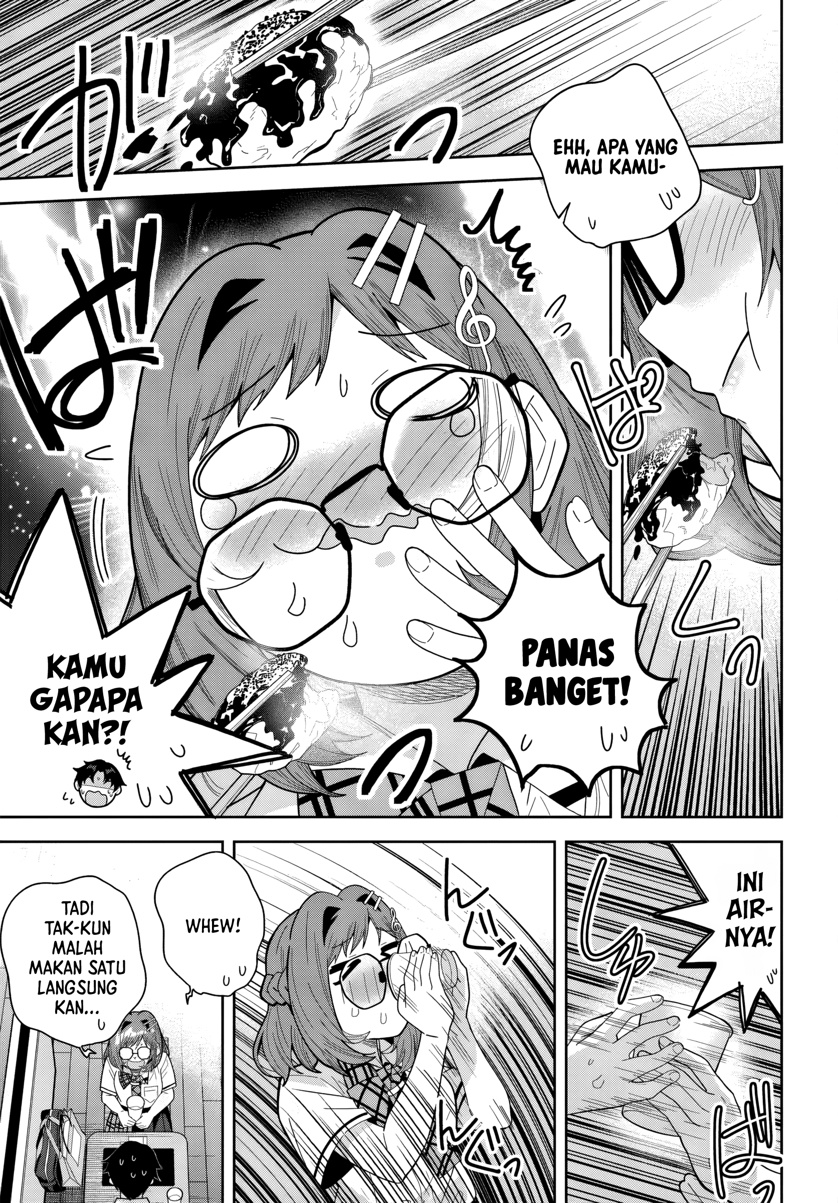 Classmate no Moto Idol ga, Tonikaku Kyodou Fushin nan desu. Chapter 27 - halaman 21