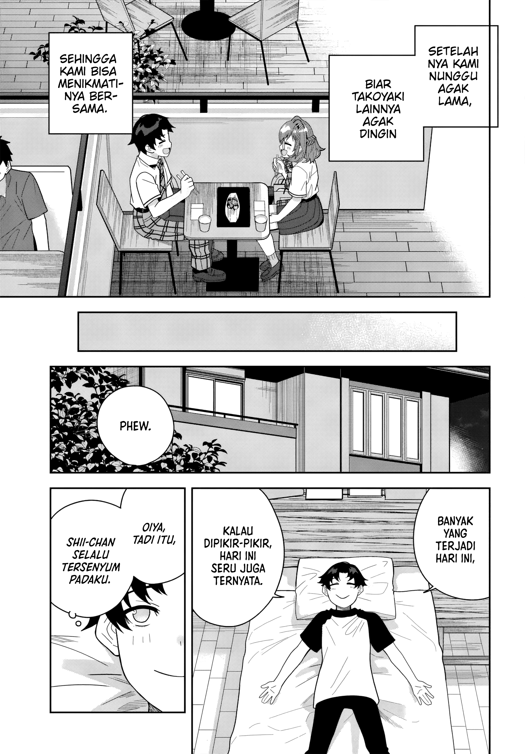 Classmate no Moto Idol ga, Tonikaku Kyodou Fushin nan desu. Chapter 27 - halaman 23