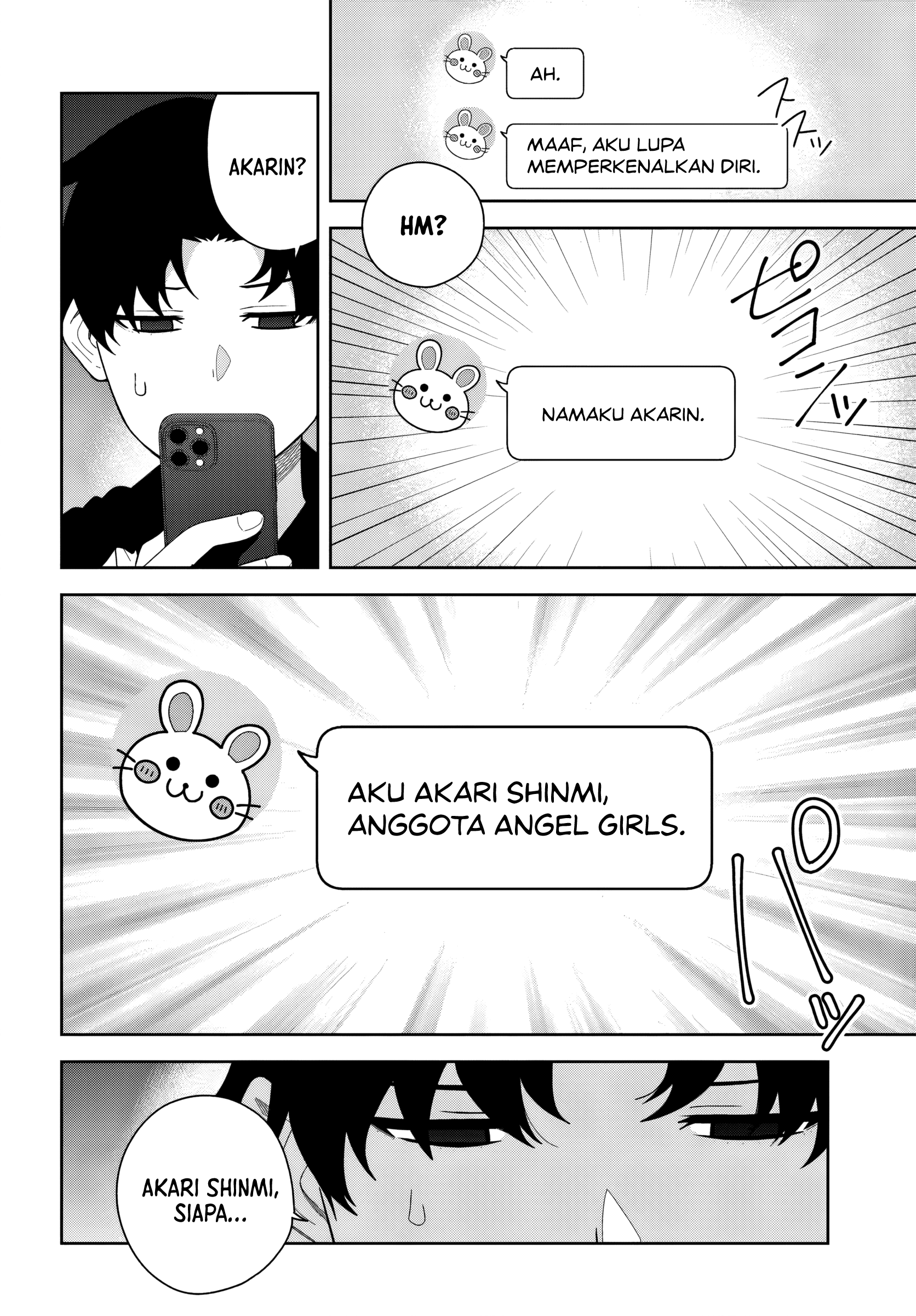 Classmate no Moto Idol ga, Tonikaku Kyodou Fushin nan desu. Chapter 27 - halaman 26