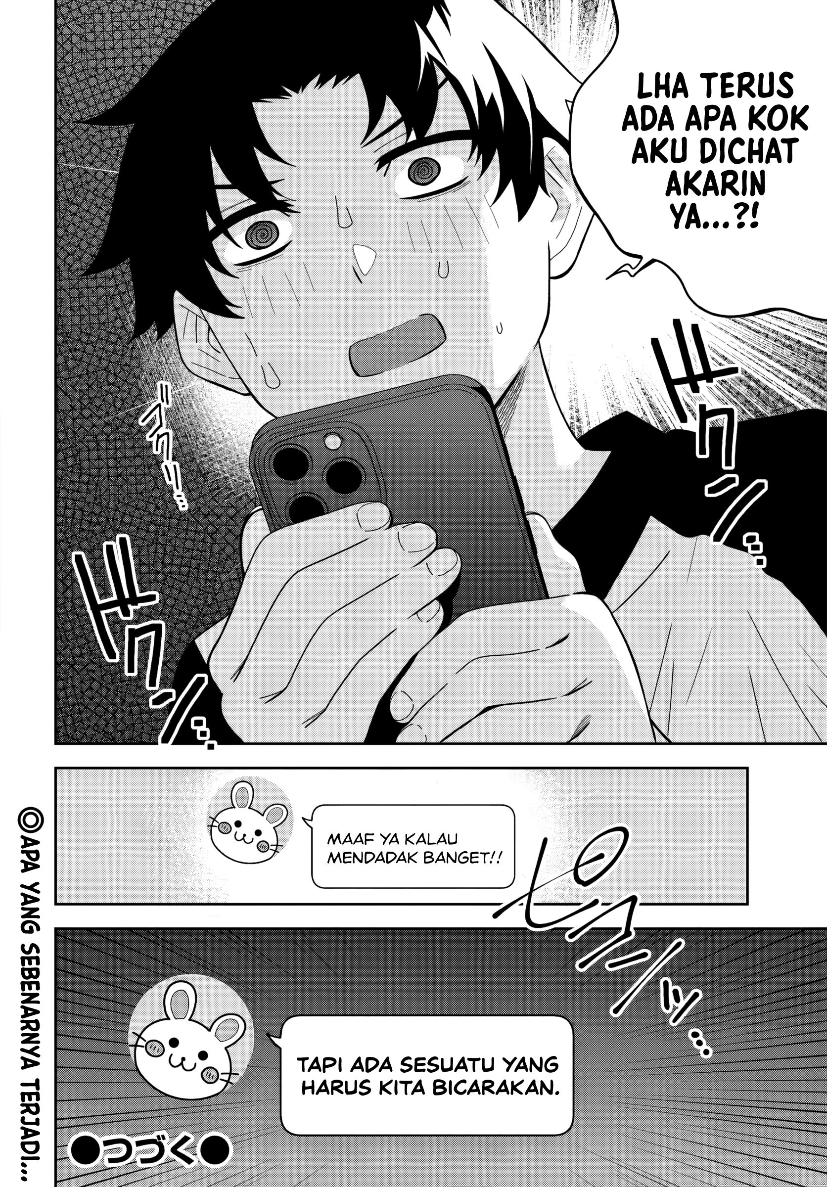 Classmate no Moto Idol ga, Tonikaku Kyodou Fushin nan desu. Chapter 27 - halaman 28