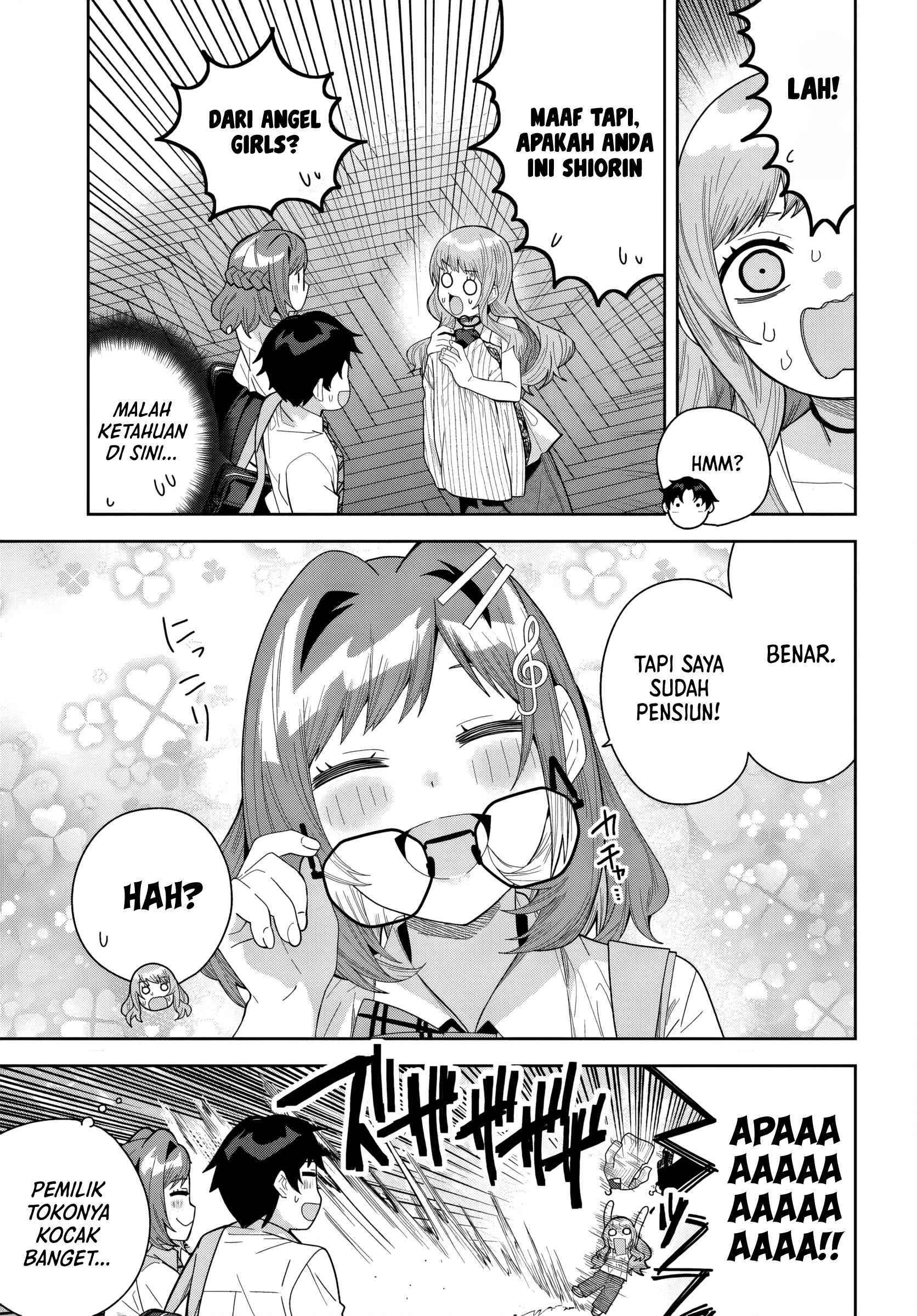 Classmate no Moto Idol ga, Tonikaku Kyodou Fushin nan desu. Chapter 27 - halaman 5