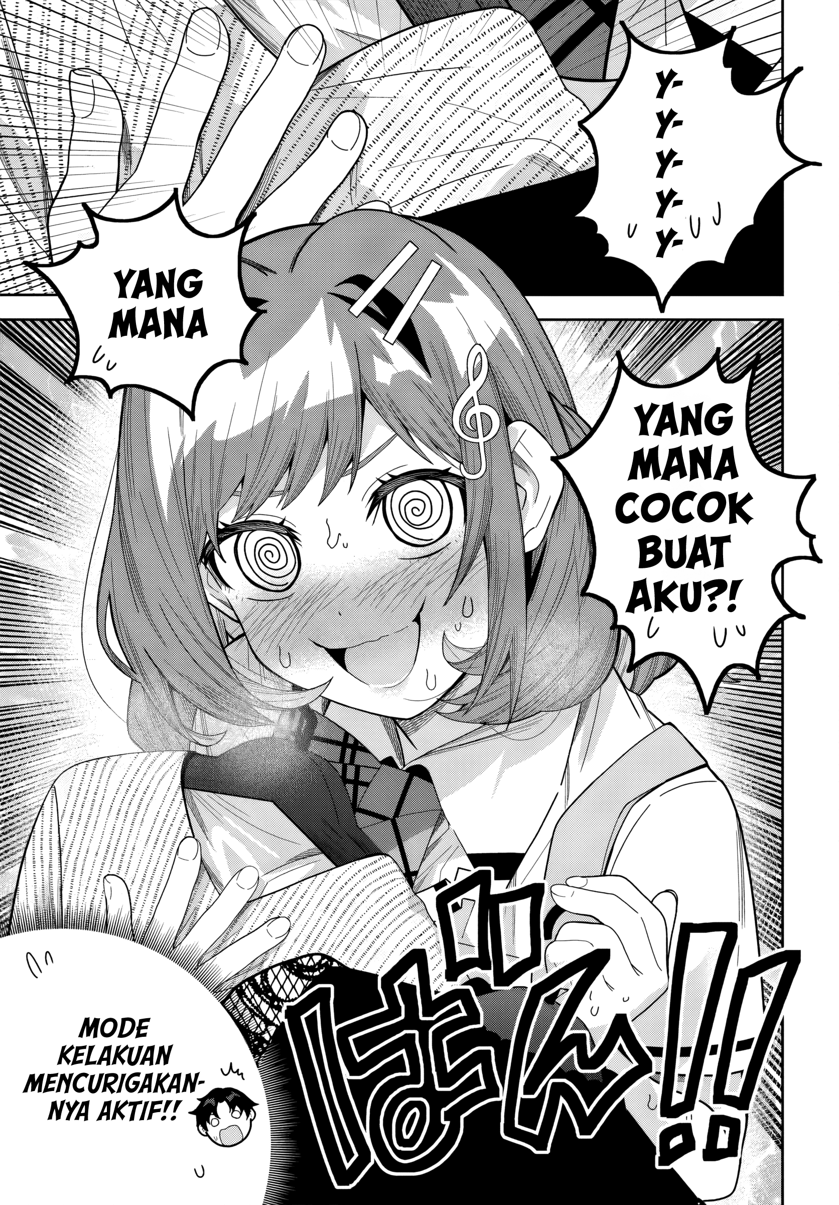Classmate no Moto Idol ga, Tonikaku Kyodou Fushin nan desu. Chapter 27 - halaman 7