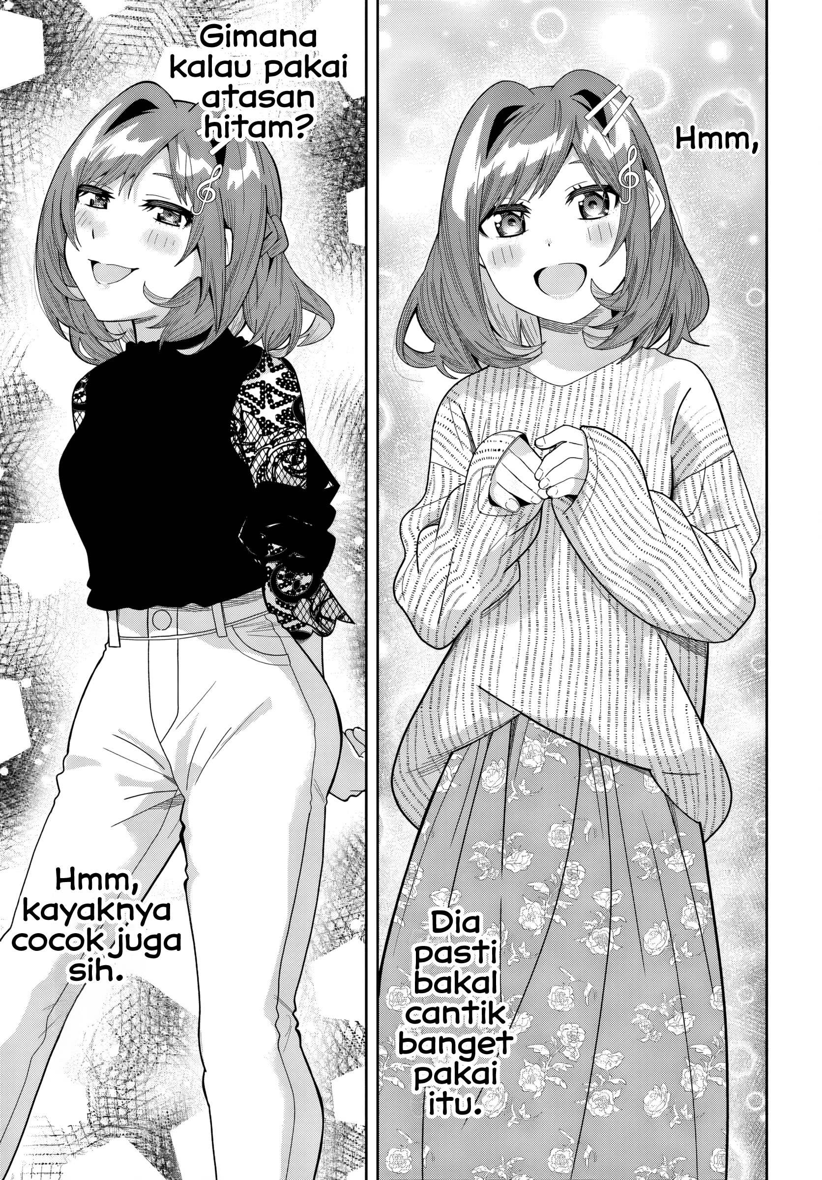 Classmate no Moto Idol ga, Tonikaku Kyodou Fushin nan desu. Chapter 27 - halaman 9