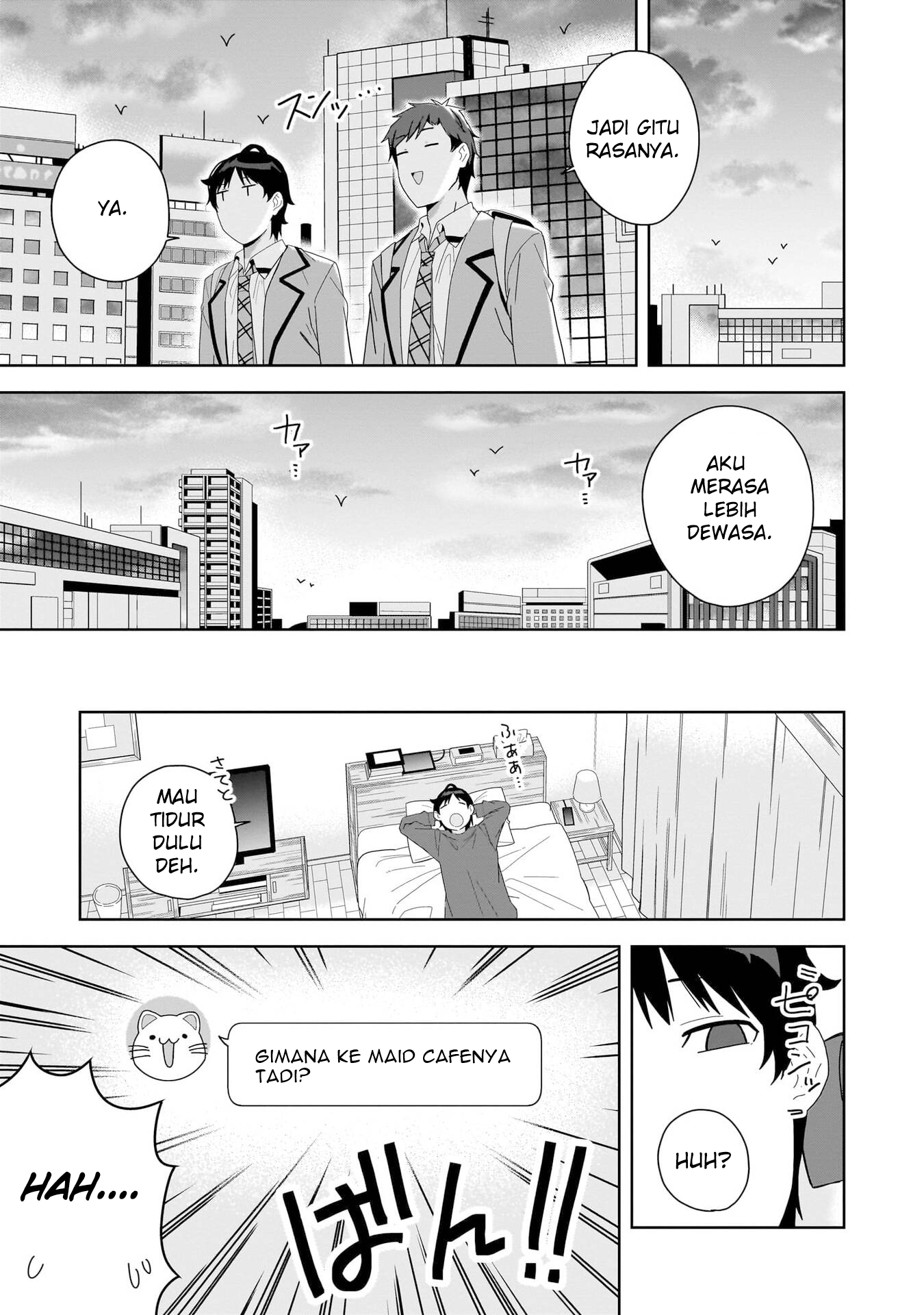 Classmate no Moto Idol ga, Tonikaku Kyodou Fushin nan desu. Chapter 3 - halaman 27