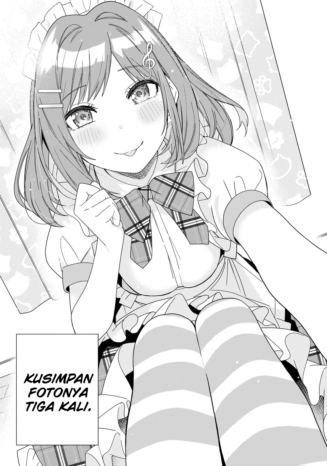 Classmate no Moto Idol ga, Tonikaku Kyodou Fushin nan desu. Chapter 3 - halaman 30