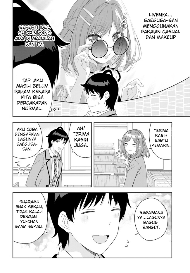 Classmate no Moto Idol ga, Tonikaku Kyodou Fushin nan desu. Chapter 3 - halaman 4