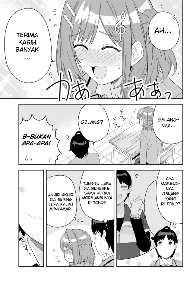 Classmate no Moto Idol ga, Tonikaku Kyodou Fushin nan desu. Chapter 3 - halaman 5