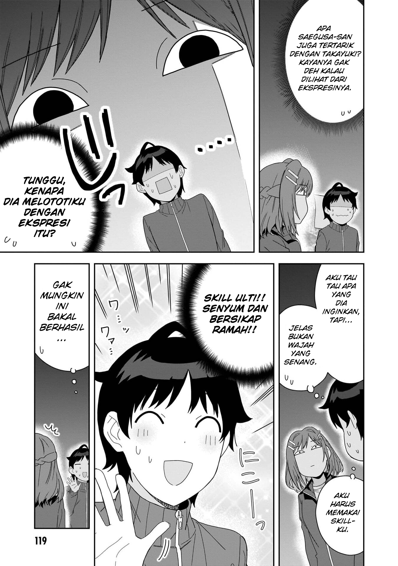 Classmate no Moto Idol ga, Tonikaku Kyodou Fushin nan desu. Chapter 4 - halaman 11