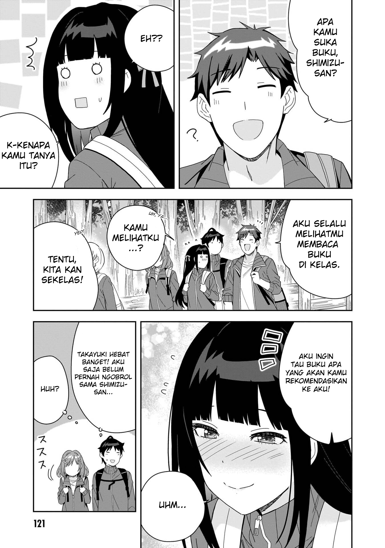 Classmate no Moto Idol ga, Tonikaku Kyodou Fushin nan desu. Chapter 4 - halaman 13