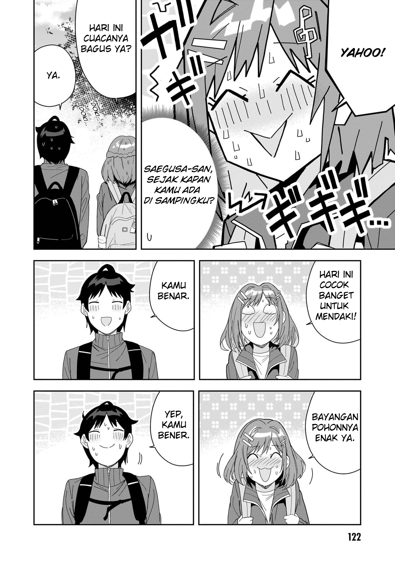Classmate no Moto Idol ga, Tonikaku Kyodou Fushin nan desu. Chapter 4 - halaman 14