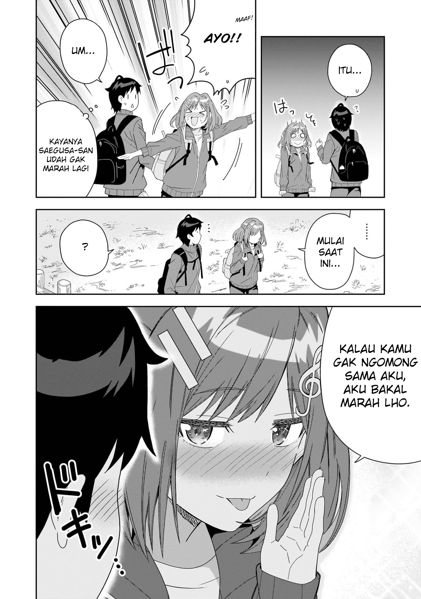 Classmate no Moto Idol ga, Tonikaku Kyodou Fushin nan desu. Chapter 4 - halaman 18