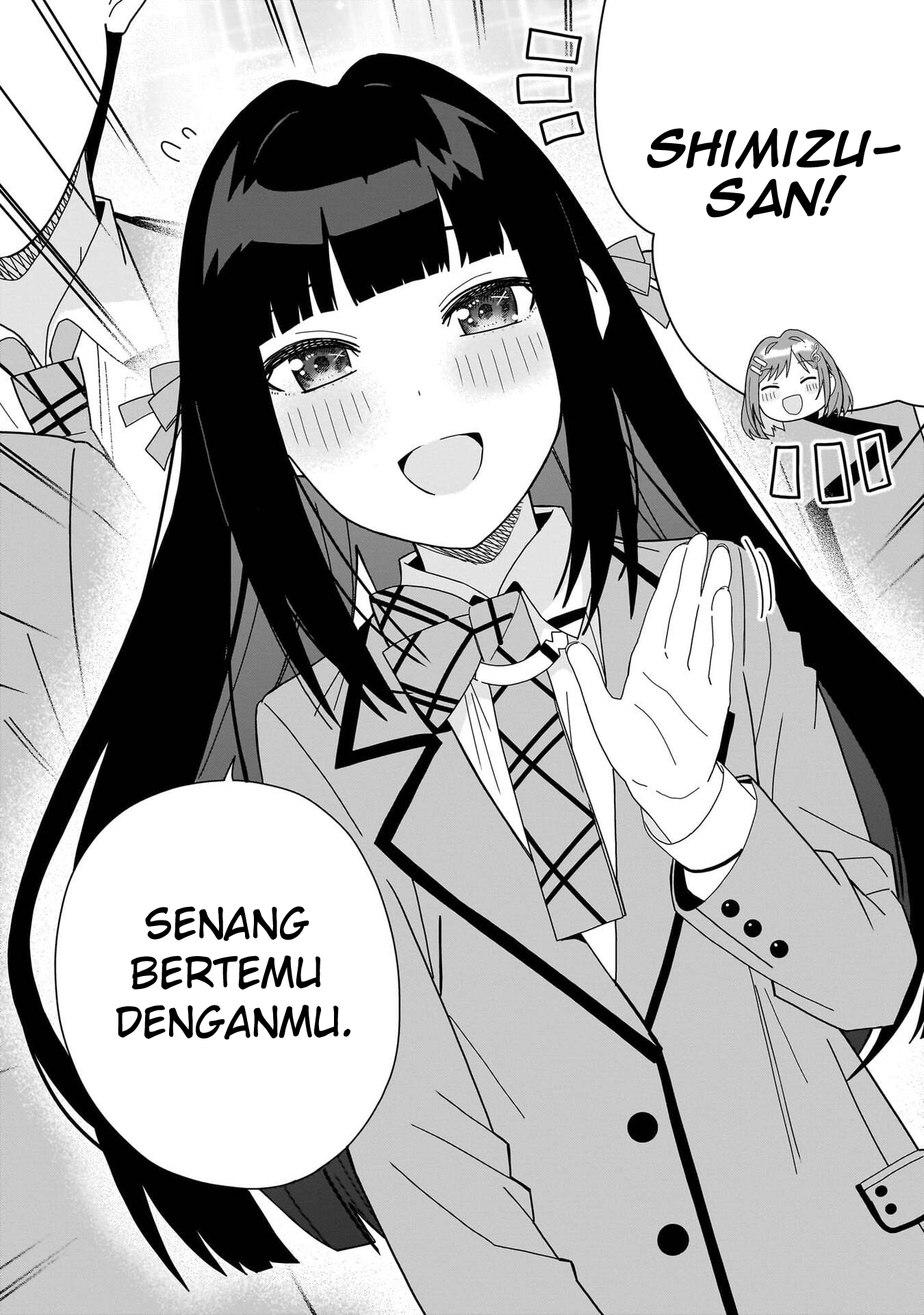 Classmate no Moto Idol ga, Tonikaku Kyodou Fushin nan desu. Chapter 4 - halaman 2