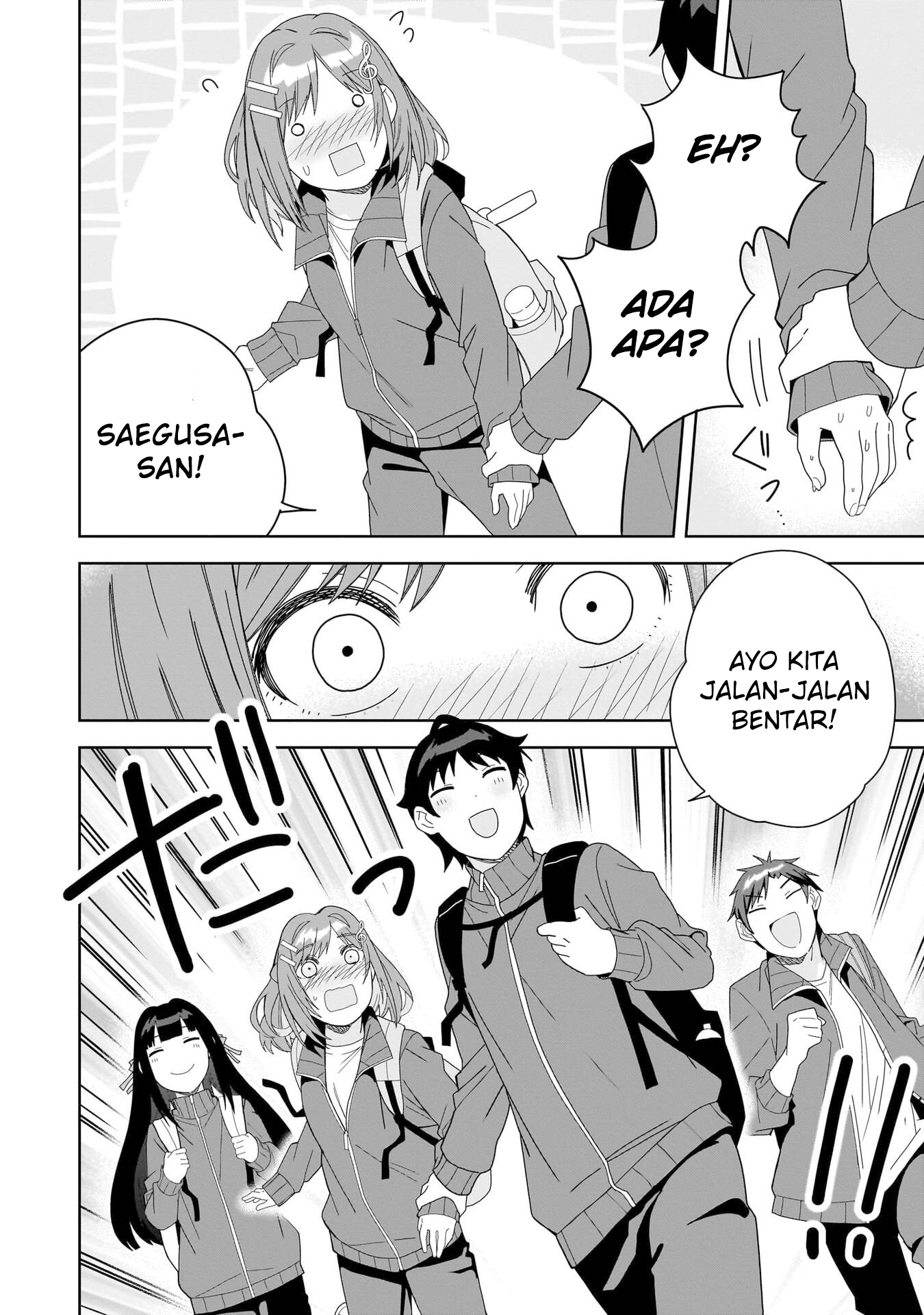 Classmate no Moto Idol ga, Tonikaku Kyodou Fushin nan desu. Chapter 4 - halaman 20