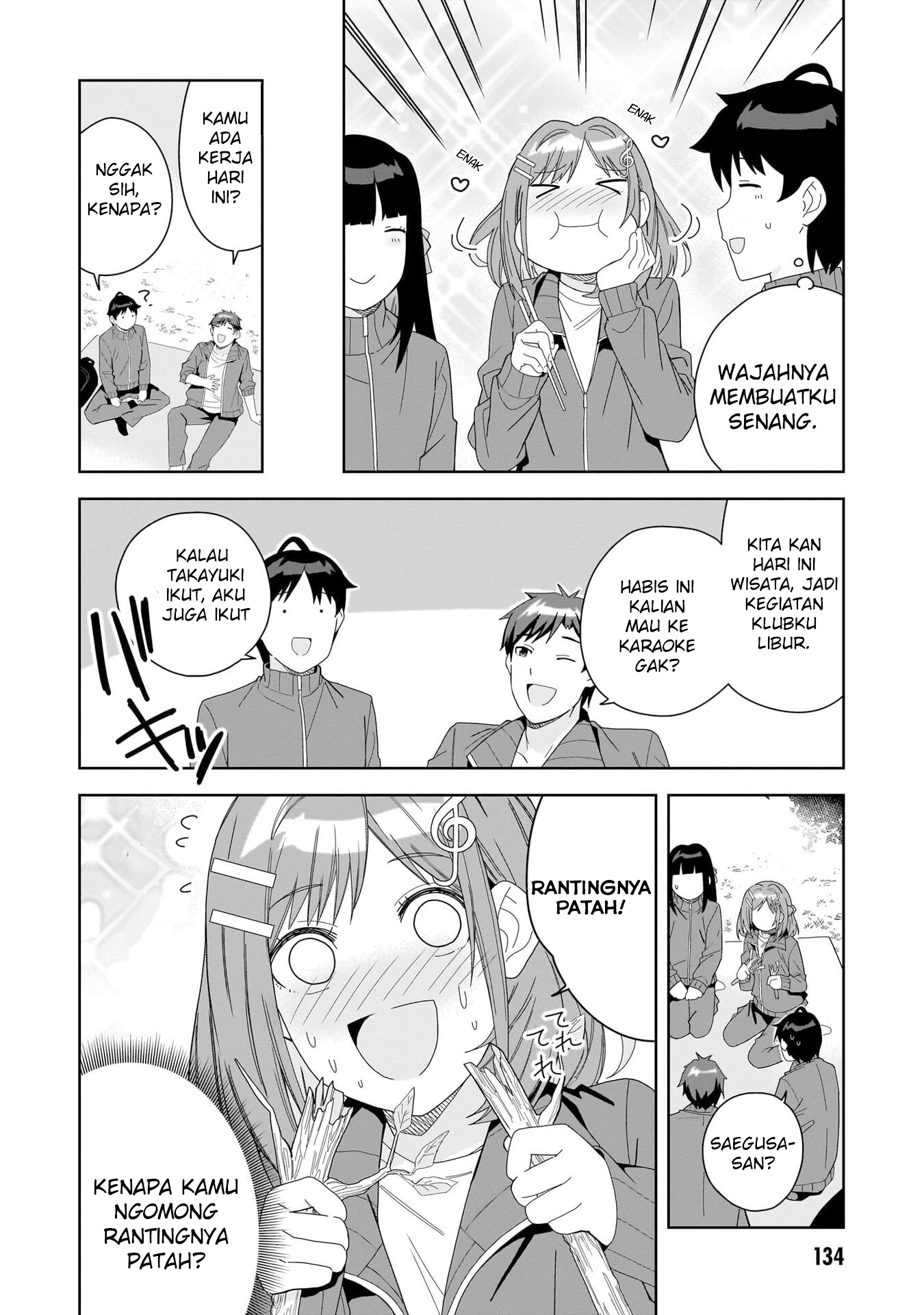 Classmate no Moto Idol ga, Tonikaku Kyodou Fushin nan desu. Chapter 4 - halaman 26