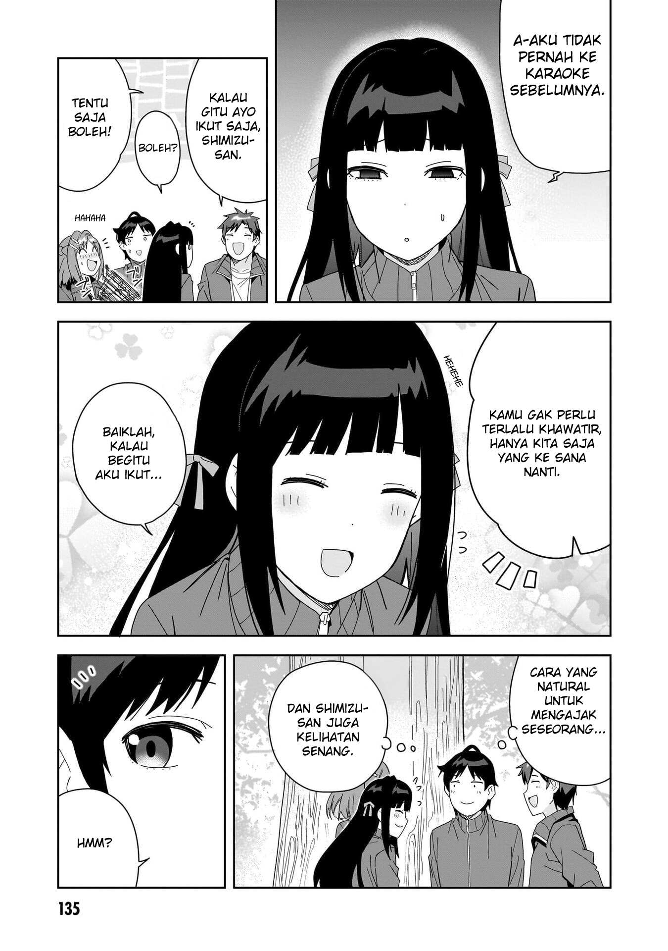 Classmate no Moto Idol ga, Tonikaku Kyodou Fushin nan desu. Chapter 4 - halaman 27