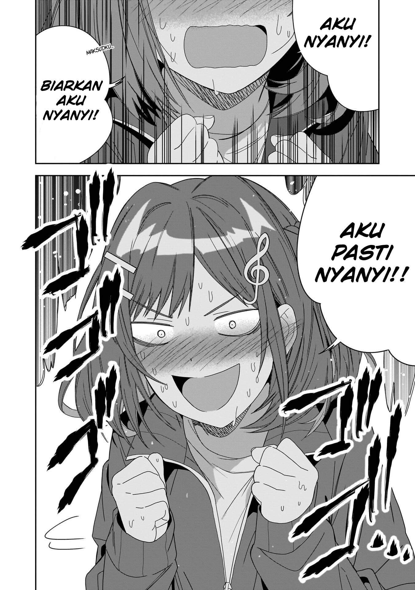 Classmate no Moto Idol ga, Tonikaku Kyodou Fushin nan desu. Chapter 4 - halaman 30