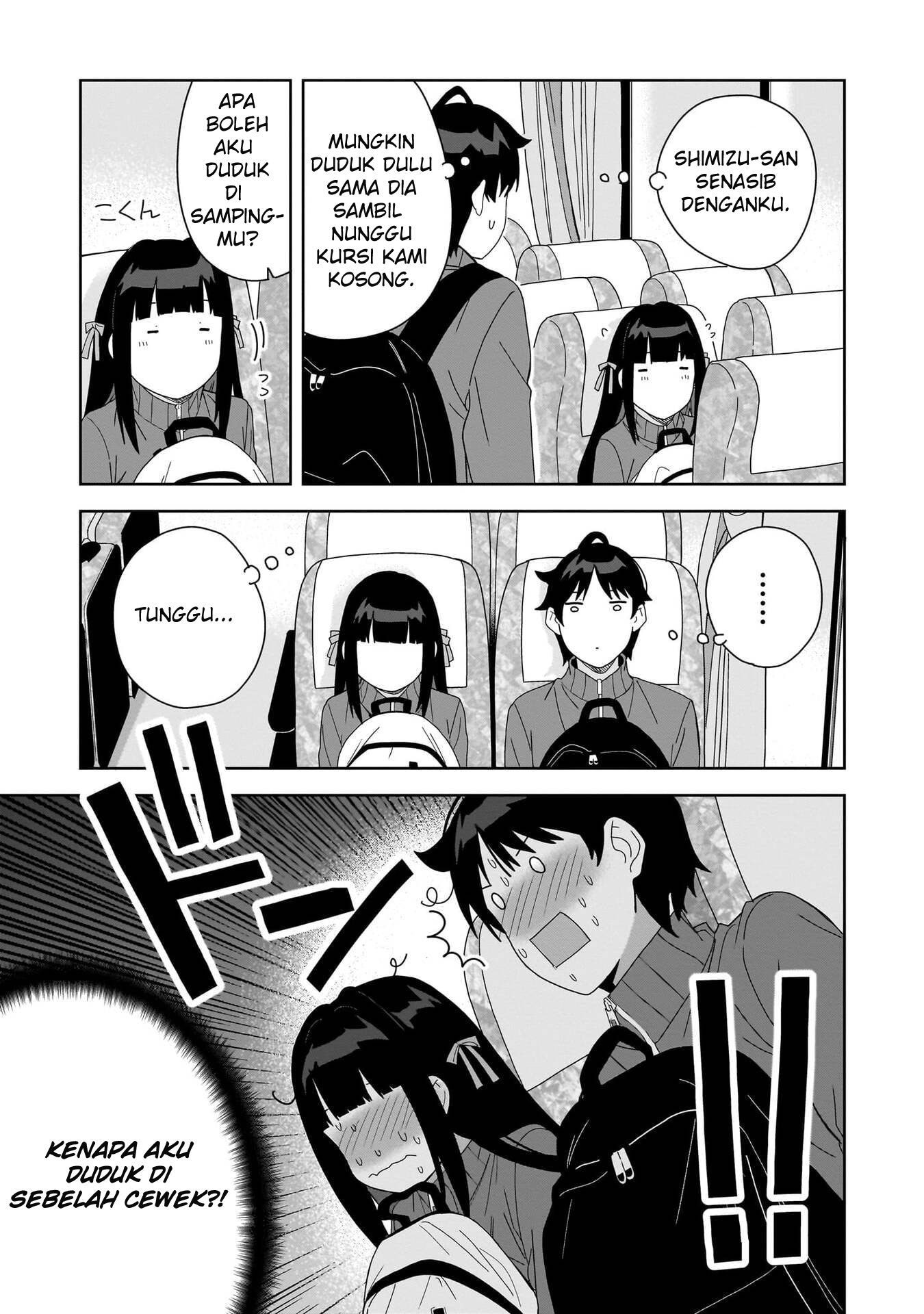 Classmate no Moto Idol ga, Tonikaku Kyodou Fushin nan desu. Chapter 4 - halaman 7