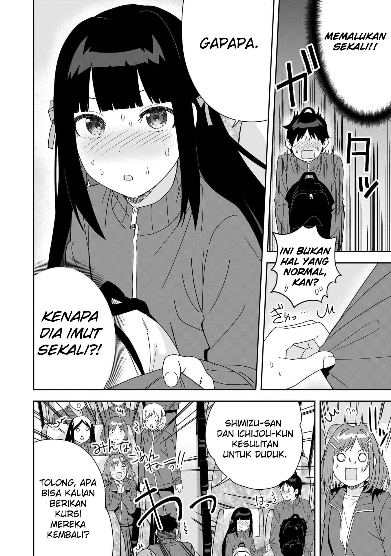 Classmate no Moto Idol ga, Tonikaku Kyodou Fushin nan desu. Chapter 4 - halaman 8