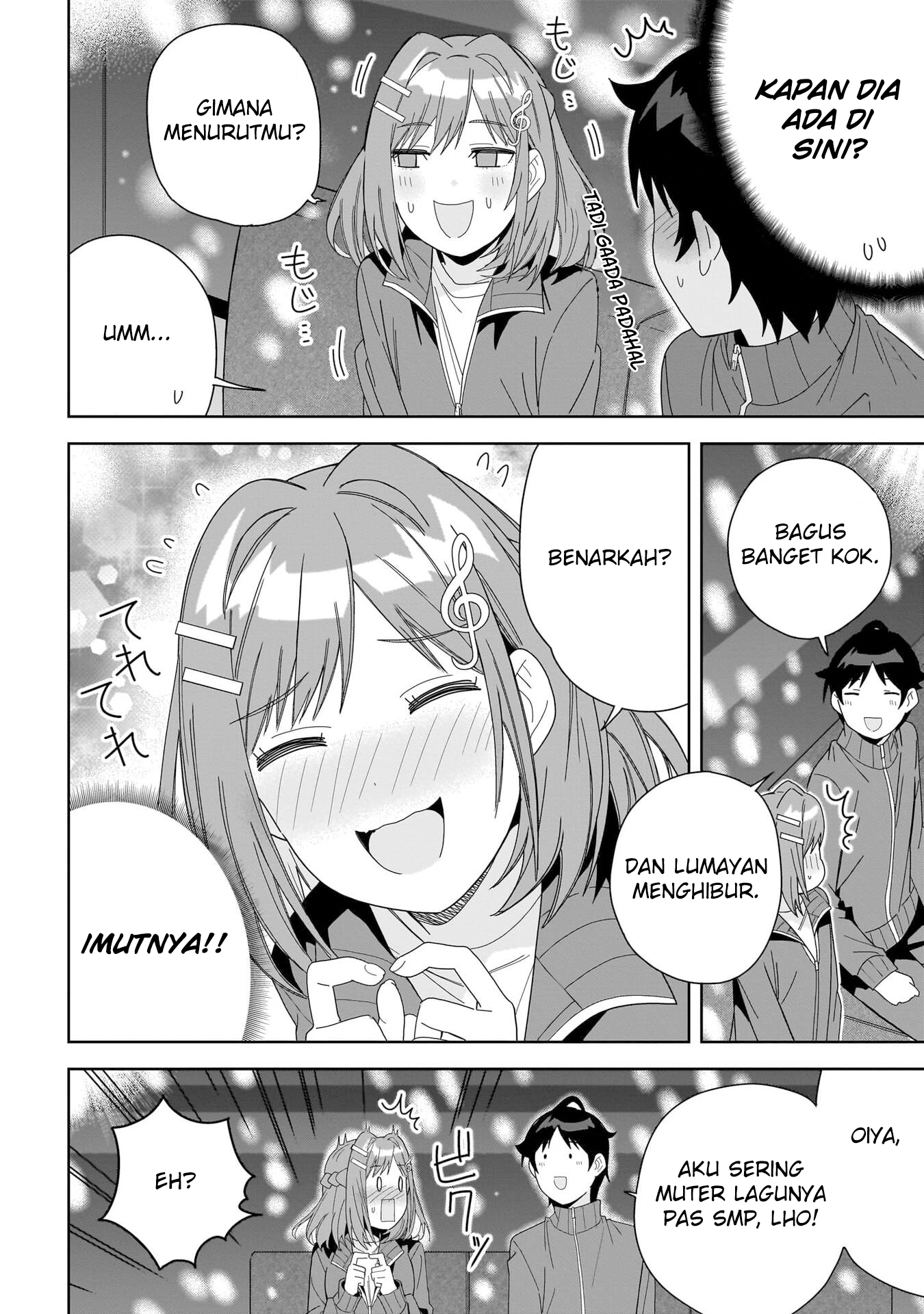 Classmate no Moto Idol ga, Tonikaku Kyodou Fushin nan desu. Chapter 5 - halaman 11