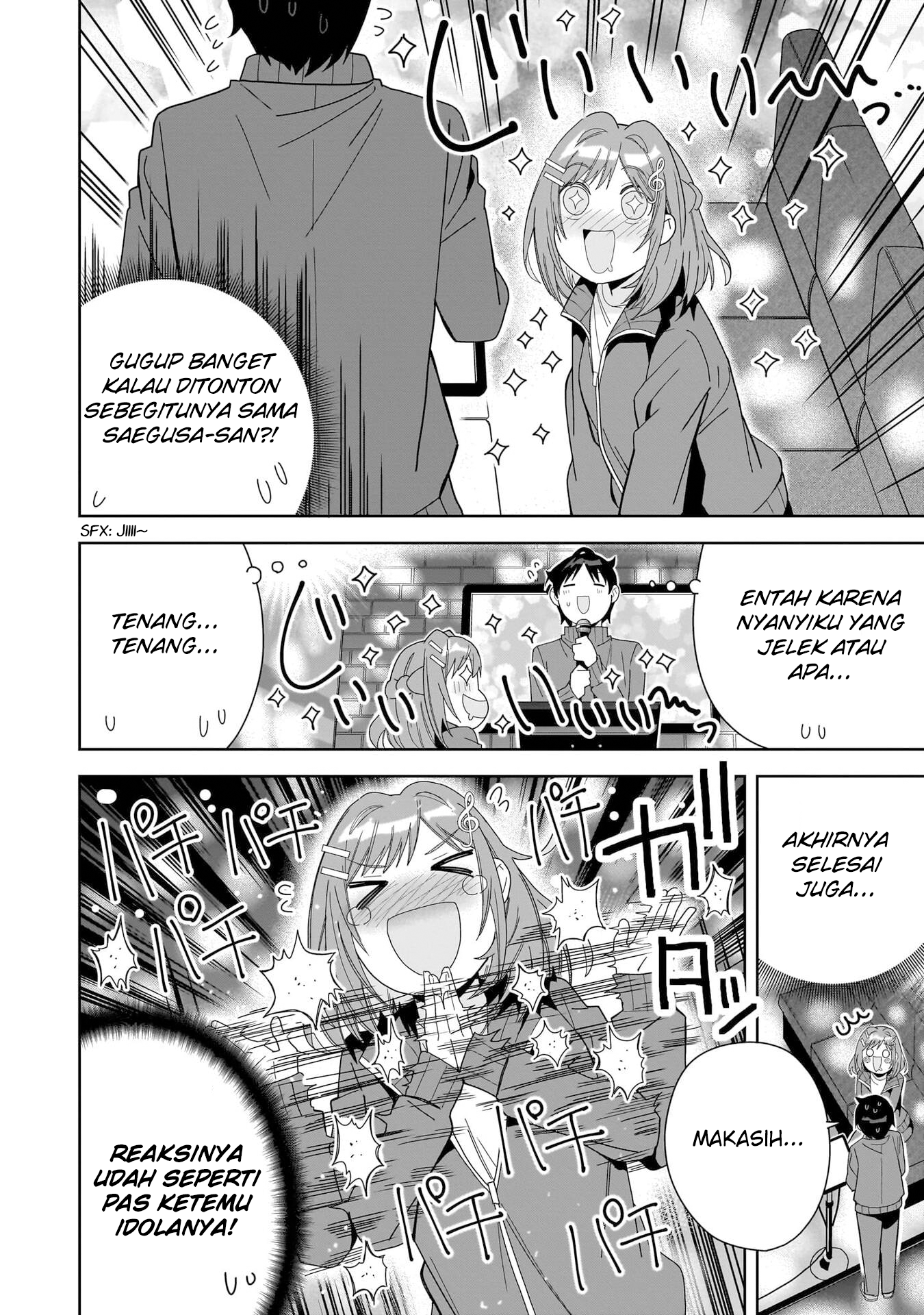 Classmate no Moto Idol ga, Tonikaku Kyodou Fushin nan desu. Chapter 5 - halaman 15