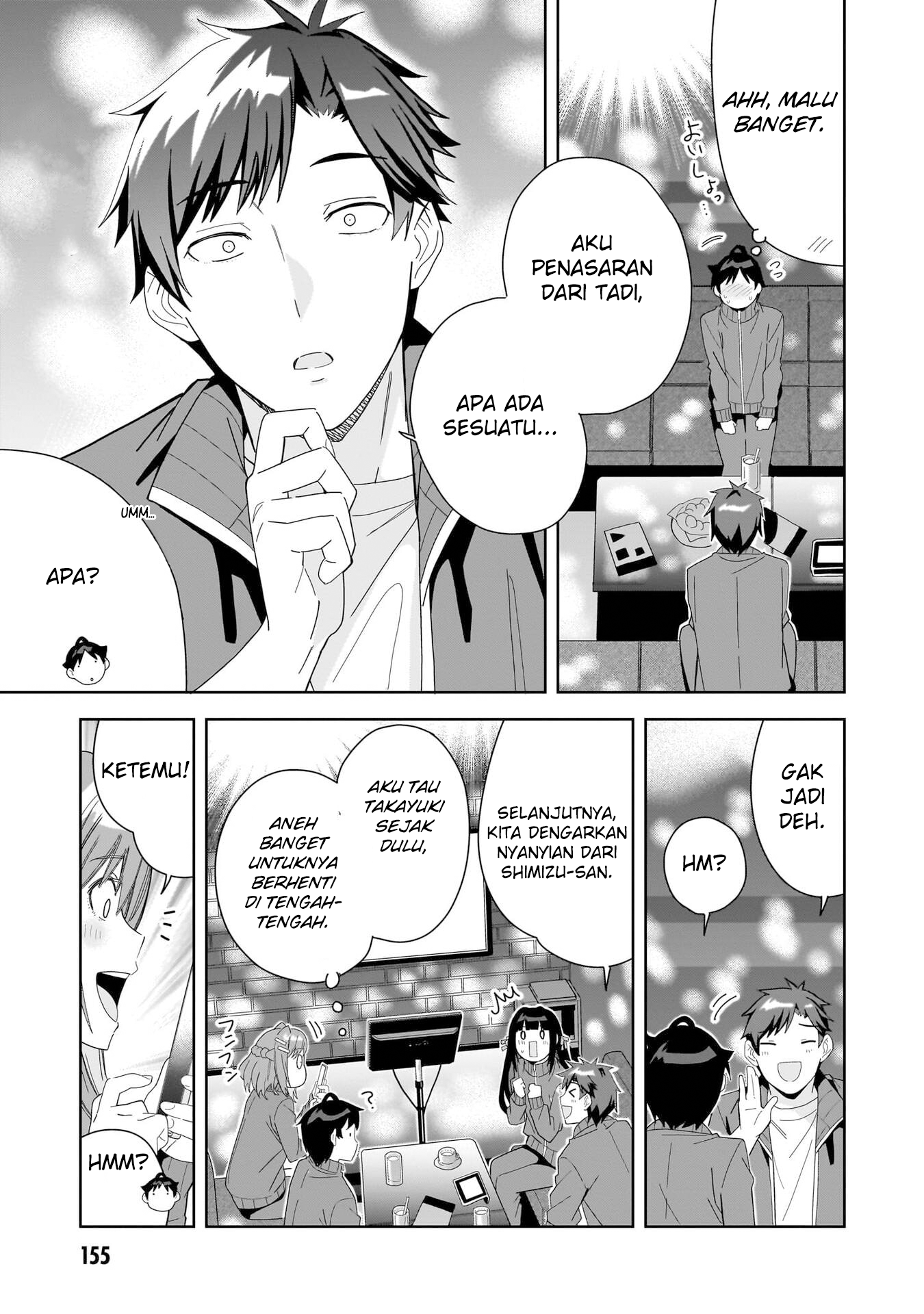 Classmate no Moto Idol ga, Tonikaku Kyodou Fushin nan desu. Chapter 5 - halaman 16