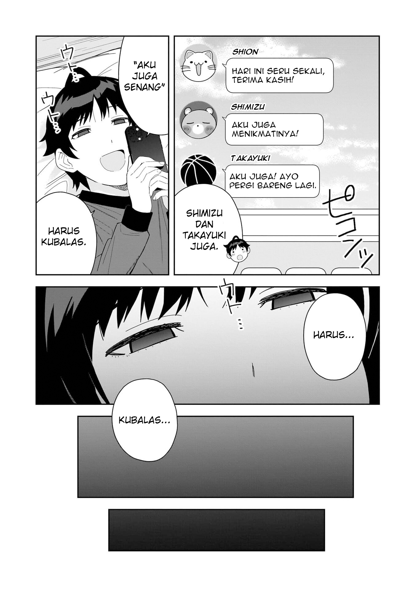 Classmate no Moto Idol ga, Tonikaku Kyodou Fushin nan desu. Chapter 5 - halaman 23