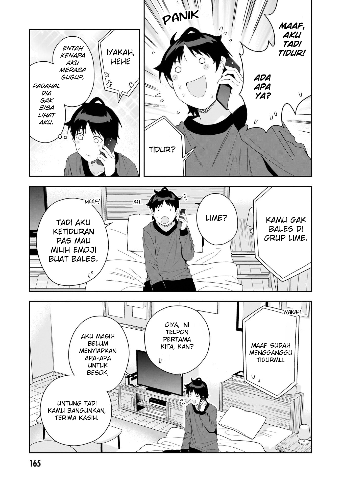 Classmate no Moto Idol ga, Tonikaku Kyodou Fushin nan desu. Chapter 5 - halaman 25