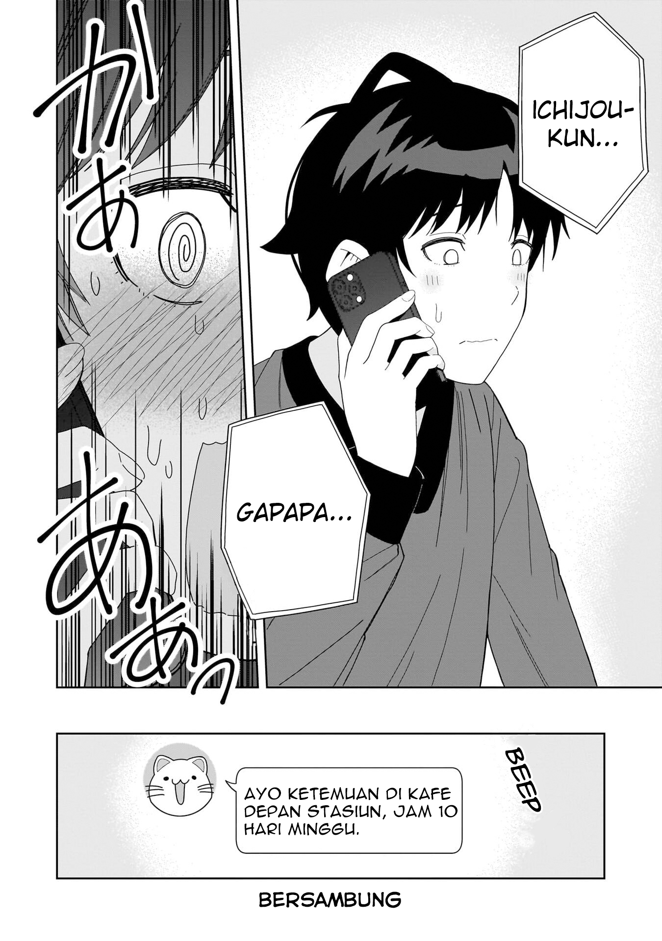 Classmate no Moto Idol ga, Tonikaku Kyodou Fushin nan desu. Chapter 5 - halaman 28