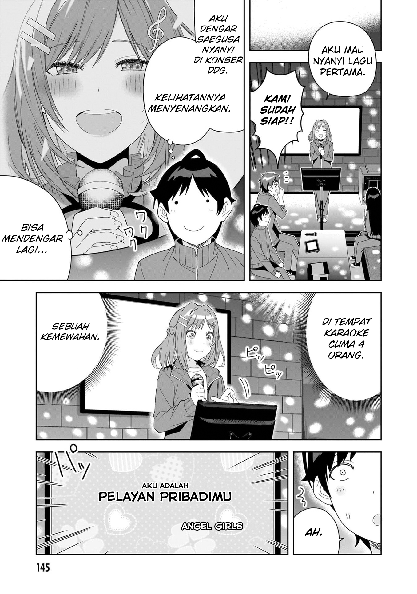 Classmate no Moto Idol ga, Tonikaku Kyodou Fushin nan desu. Chapter 5 - halaman 7