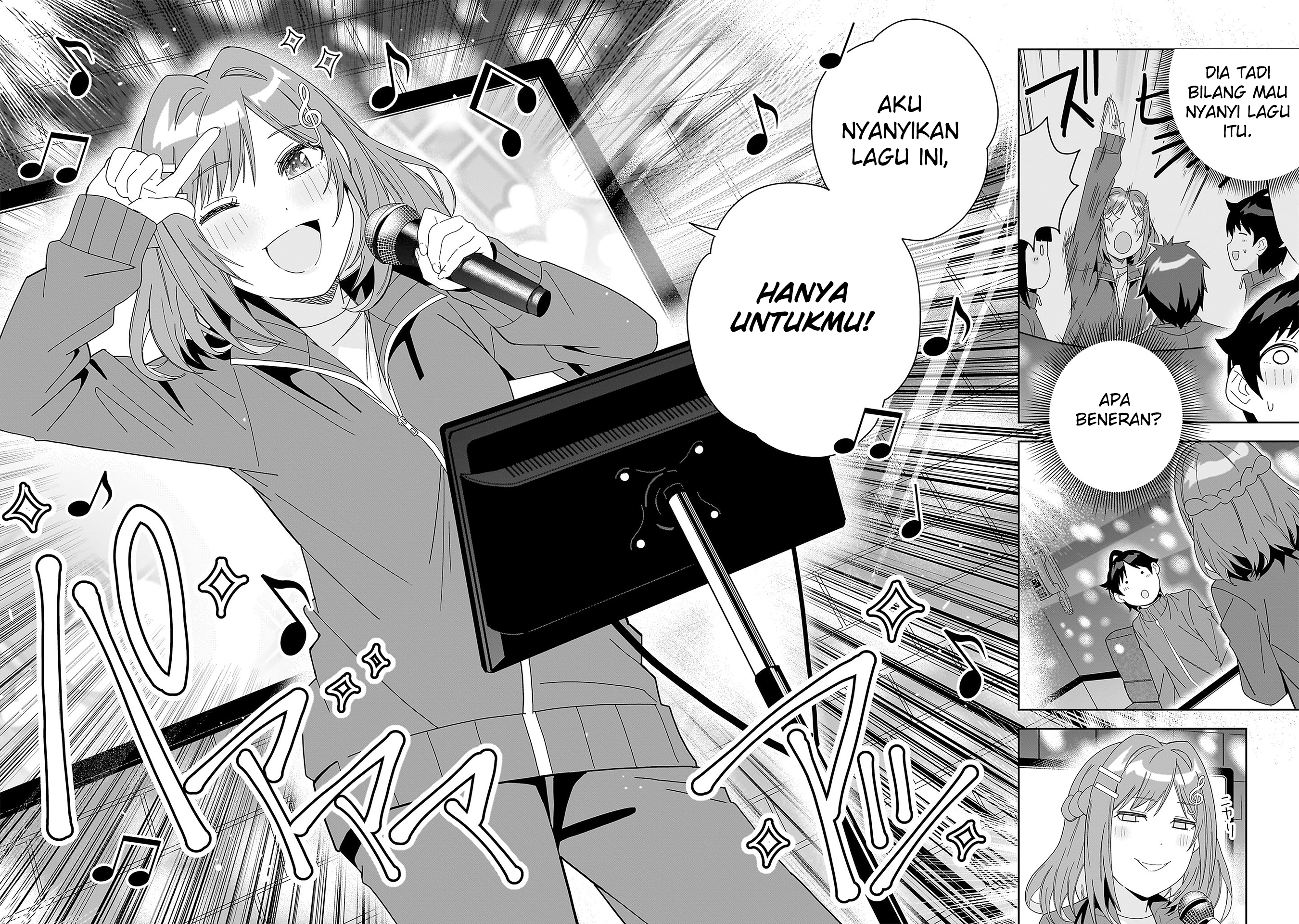 Classmate no Moto Idol ga, Tonikaku Kyodou Fushin nan desu. Chapter 5 - halaman 8