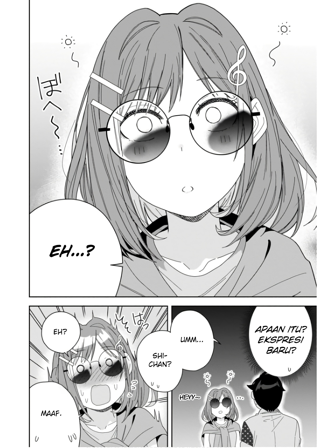 Classmate no Moto Idol ga, Tonikaku Kyodou Fushin nan desu. Chapter 6 - halaman 26