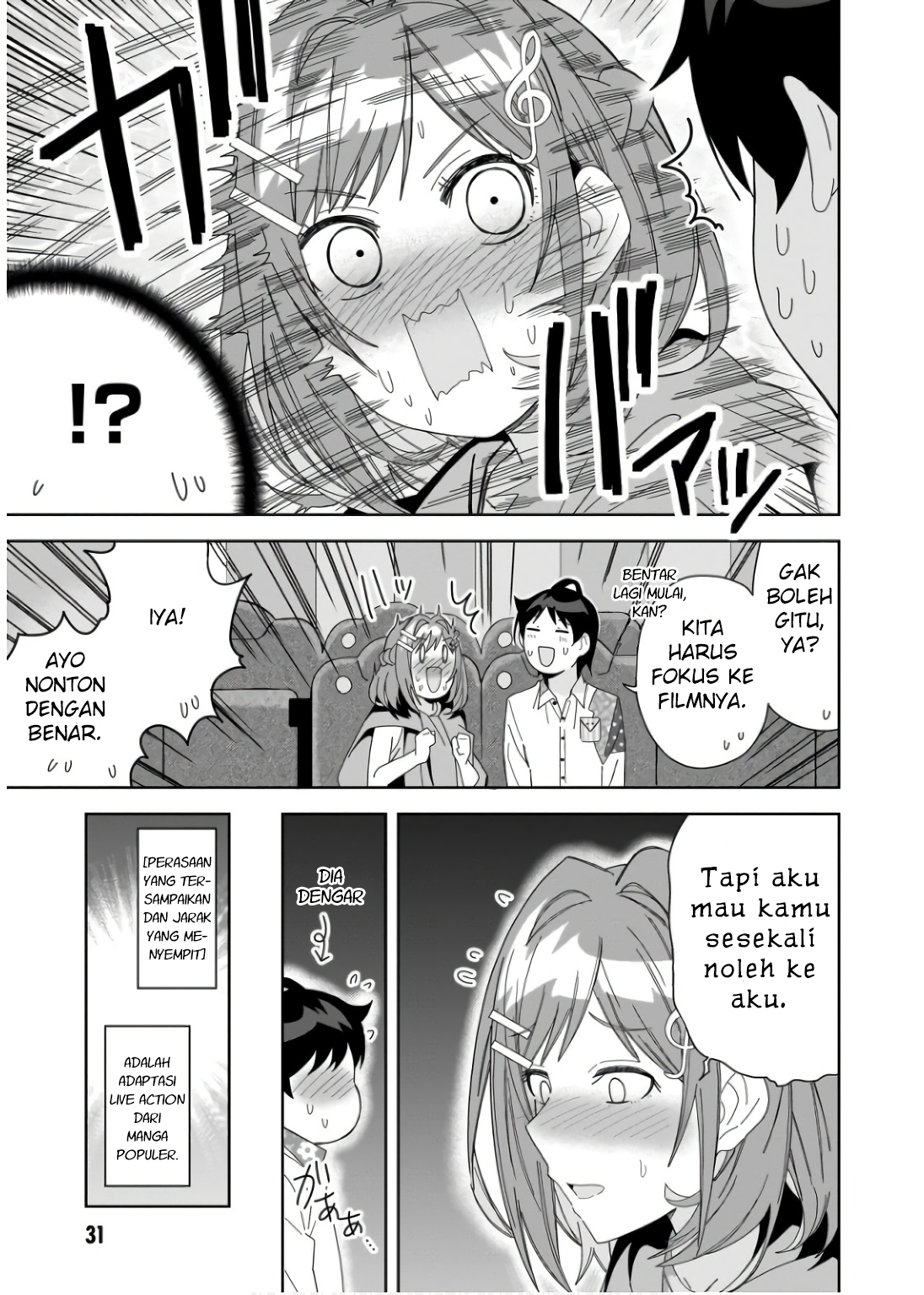 Classmate no Moto Idol ga, Tonikaku Kyodou Fushin nan desu. Chapter 6 - halaman 31