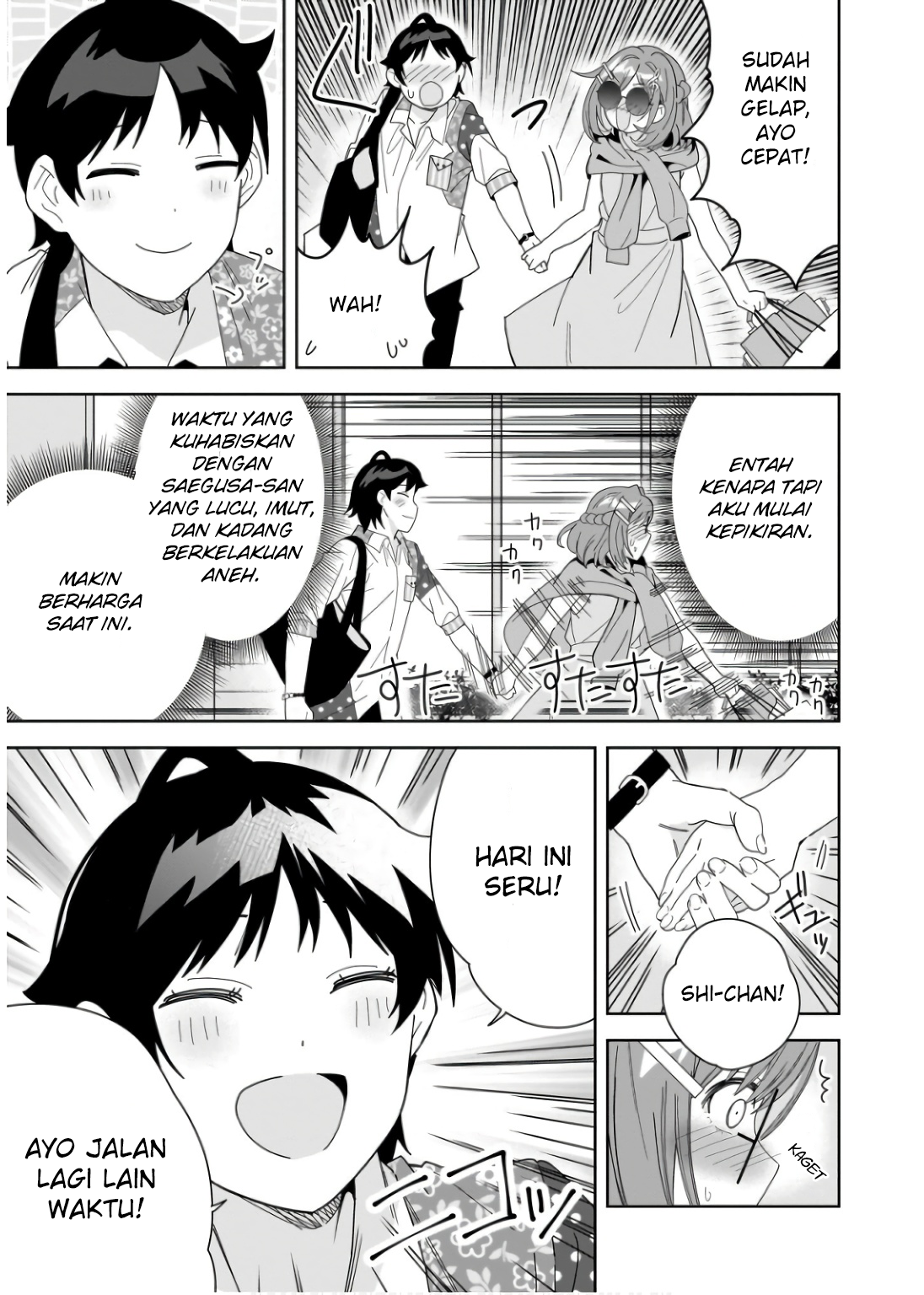 Classmate no Moto Idol ga, Tonikaku Kyodou Fushin nan desu. Chapter 6 - halaman 35
