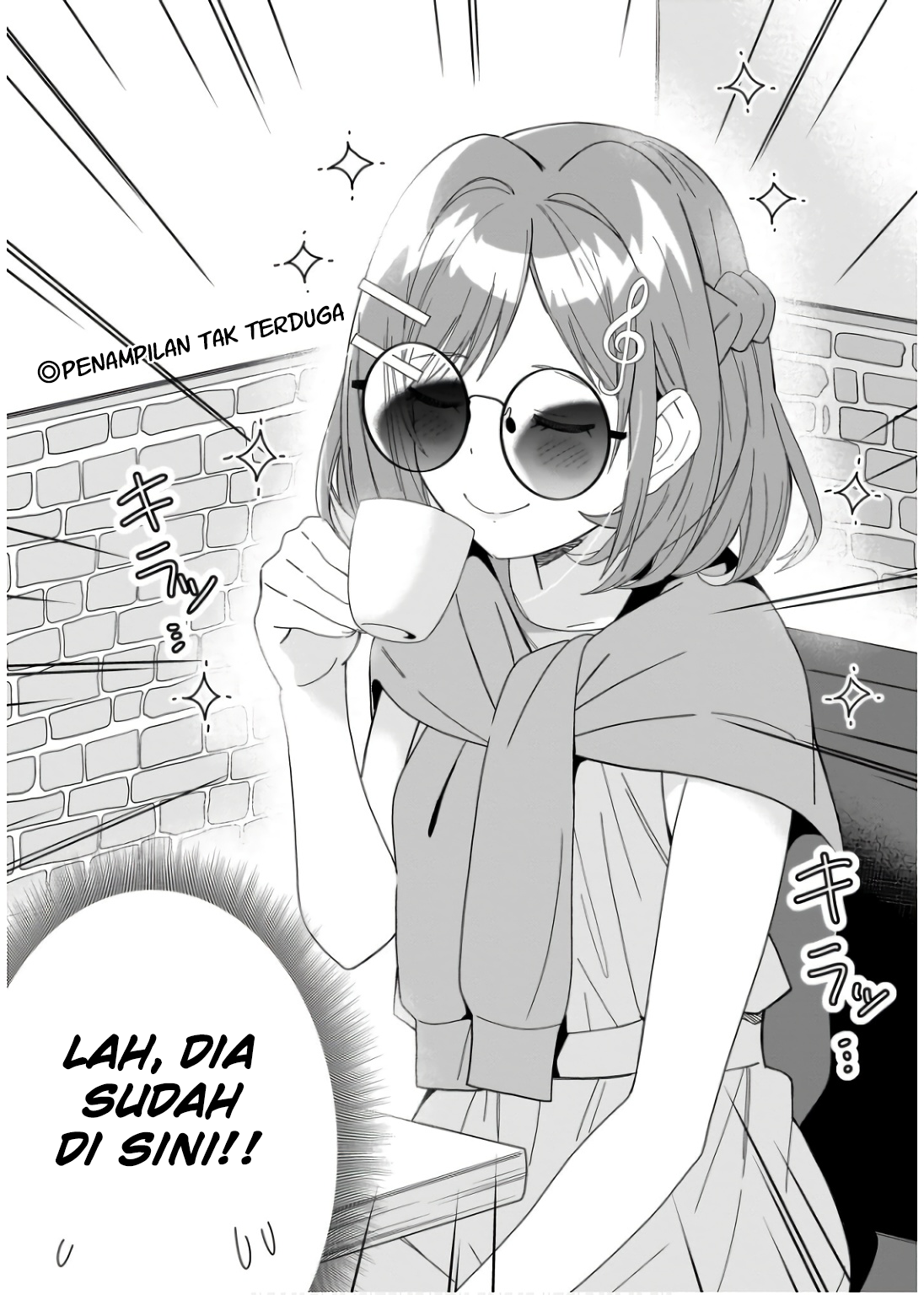 Classmate no Moto Idol ga, Tonikaku Kyodou Fushin nan desu. Chapter 6 - halaman 4