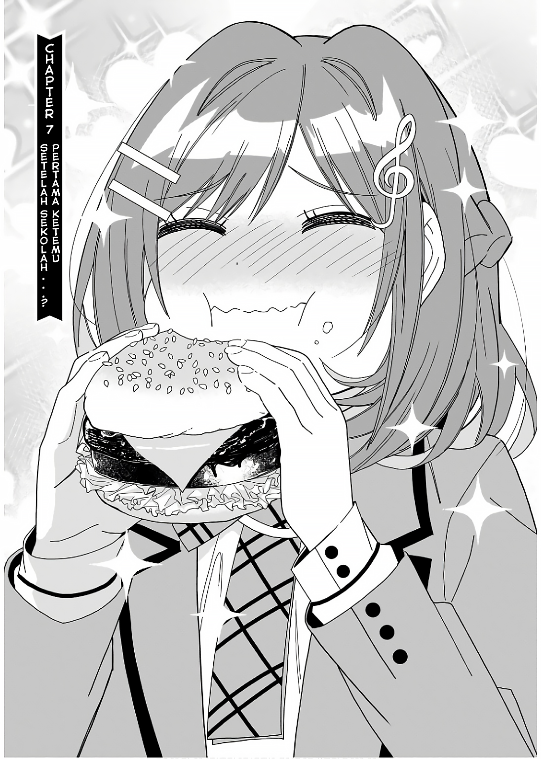 Classmate no Moto Idol ga, Tonikaku Kyodou Fushin nan desu. Chapter 7 - halaman 1
